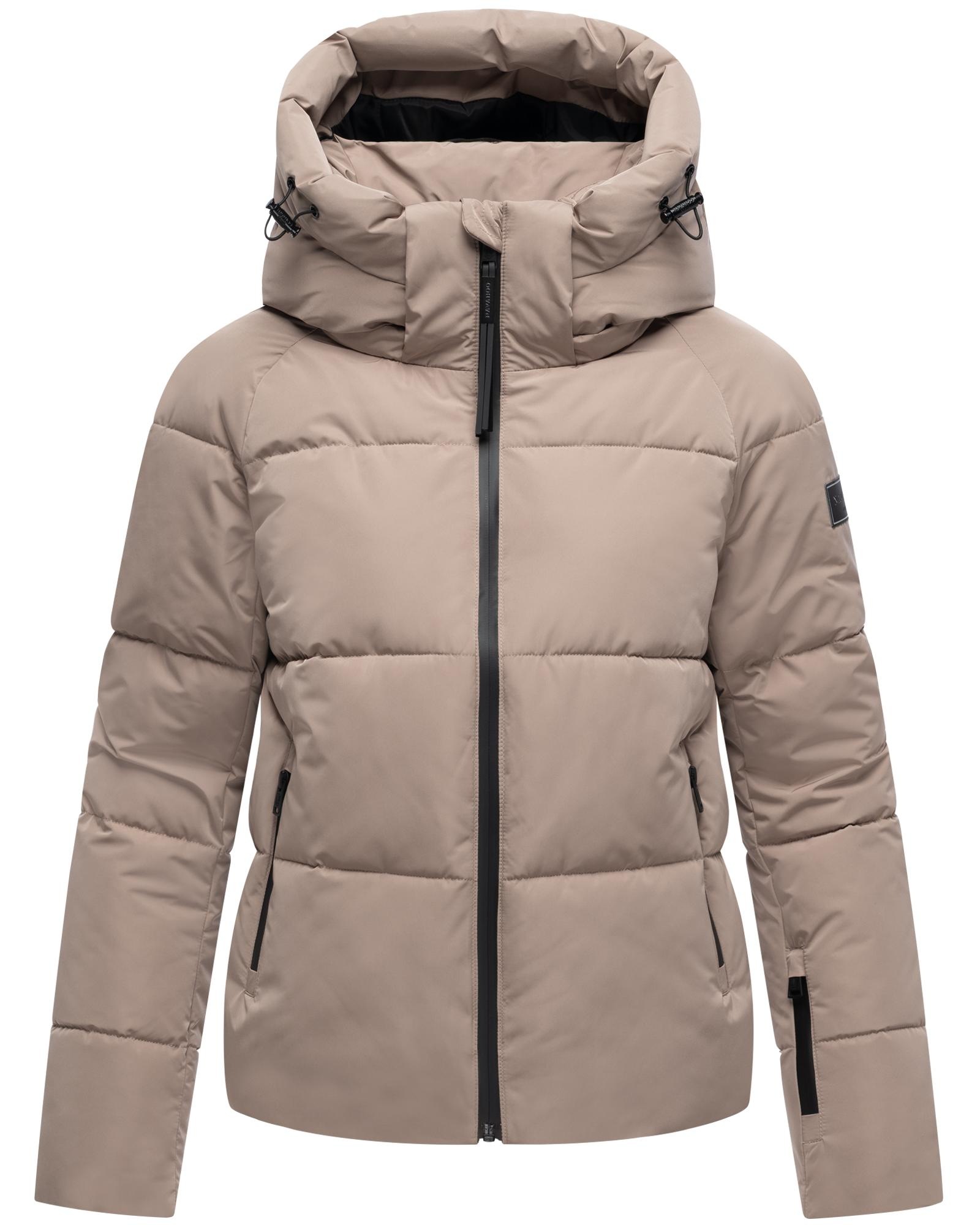 Navahoo Steppjacke »Frostherz XIV«, mit Kapuze, Kurze gesteppte Damen Winterjacke mit abnehmbarer Kapuze