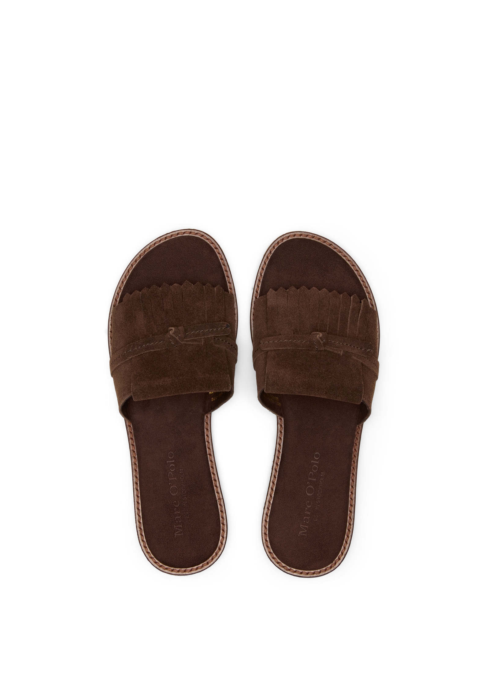 Marc O'Polo Sandale »aus softem Veloursleder«