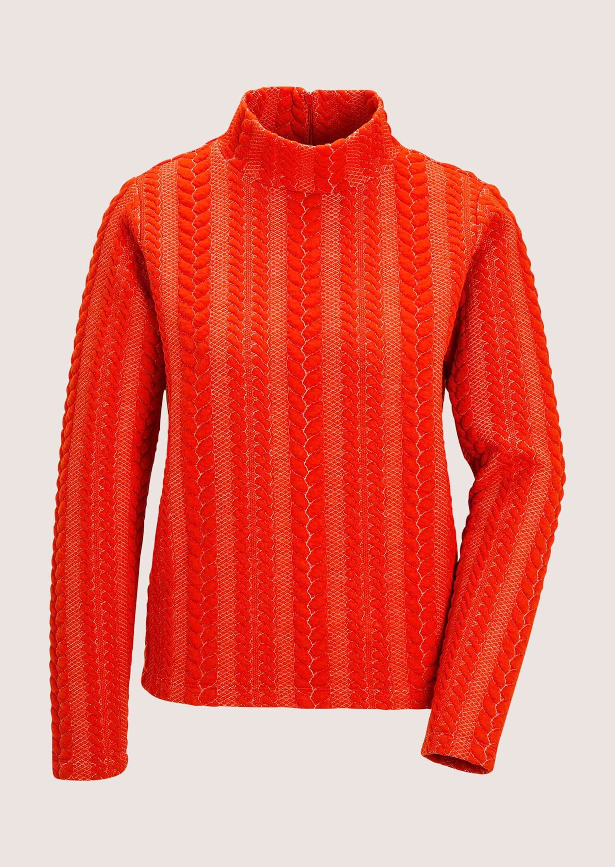 MADELEINE Langarmshirt "Sweatshirt Sweatshirt mit Zopfstruktur" Zopfstruktu günstig online kaufen