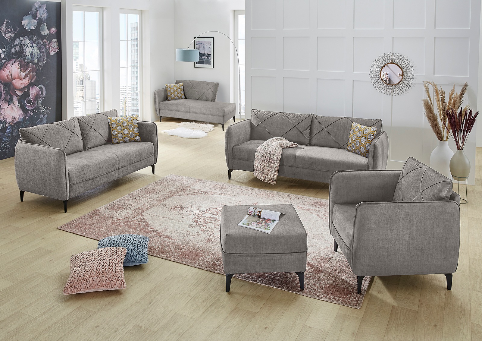 Jockenhöfer Gruppe Sessel "Novara, B: 86 cm, Sitzhöhe: 46 cm" mit attraktiv günstig online kaufen