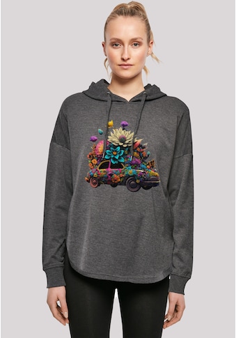 Kapuzenpullover »Blumen Auto Oversize Hoodie«