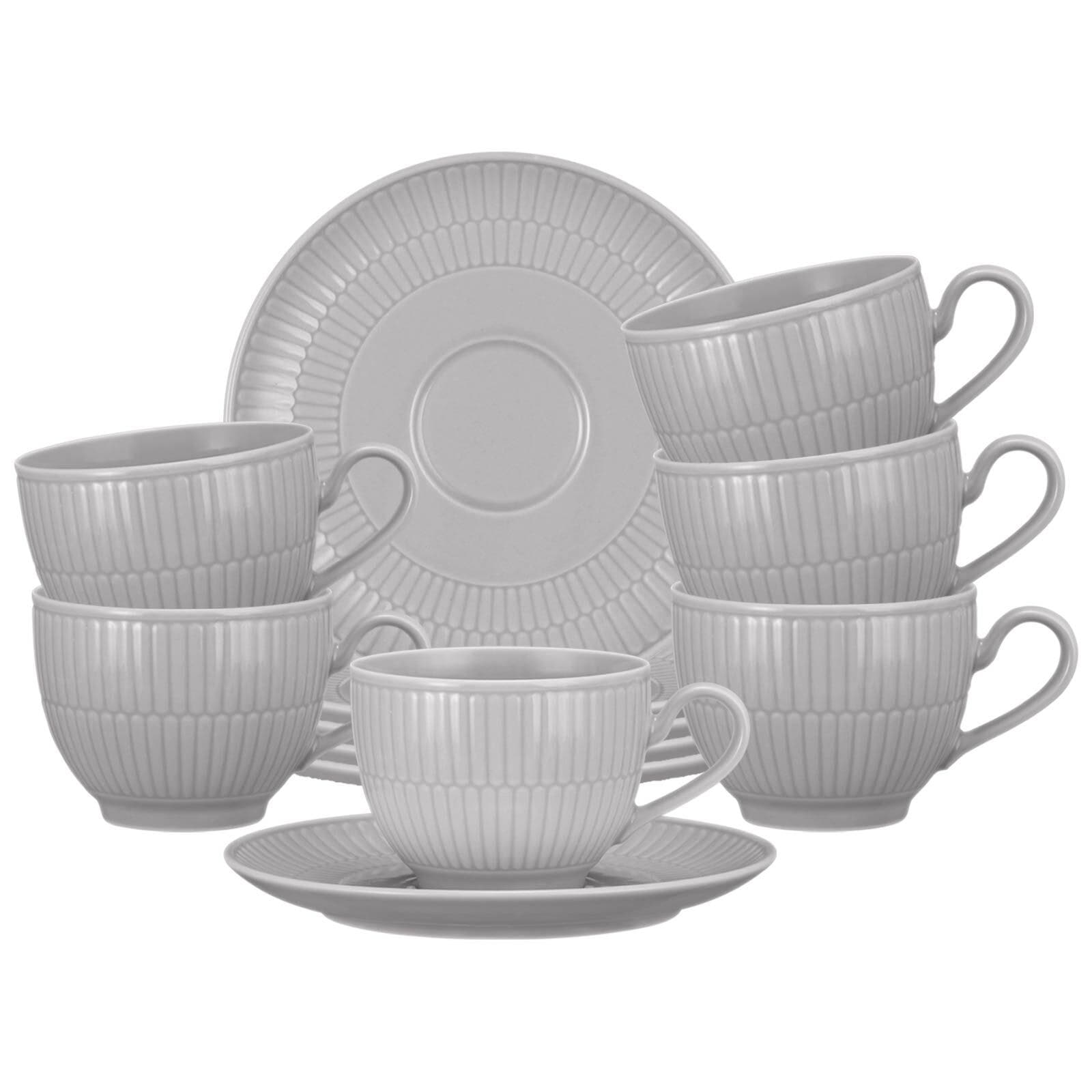 Seltmann Weiden Tasse "Kaffeetassen mit Untertassen Amina 250 ml 6er Set" günstig online kaufen