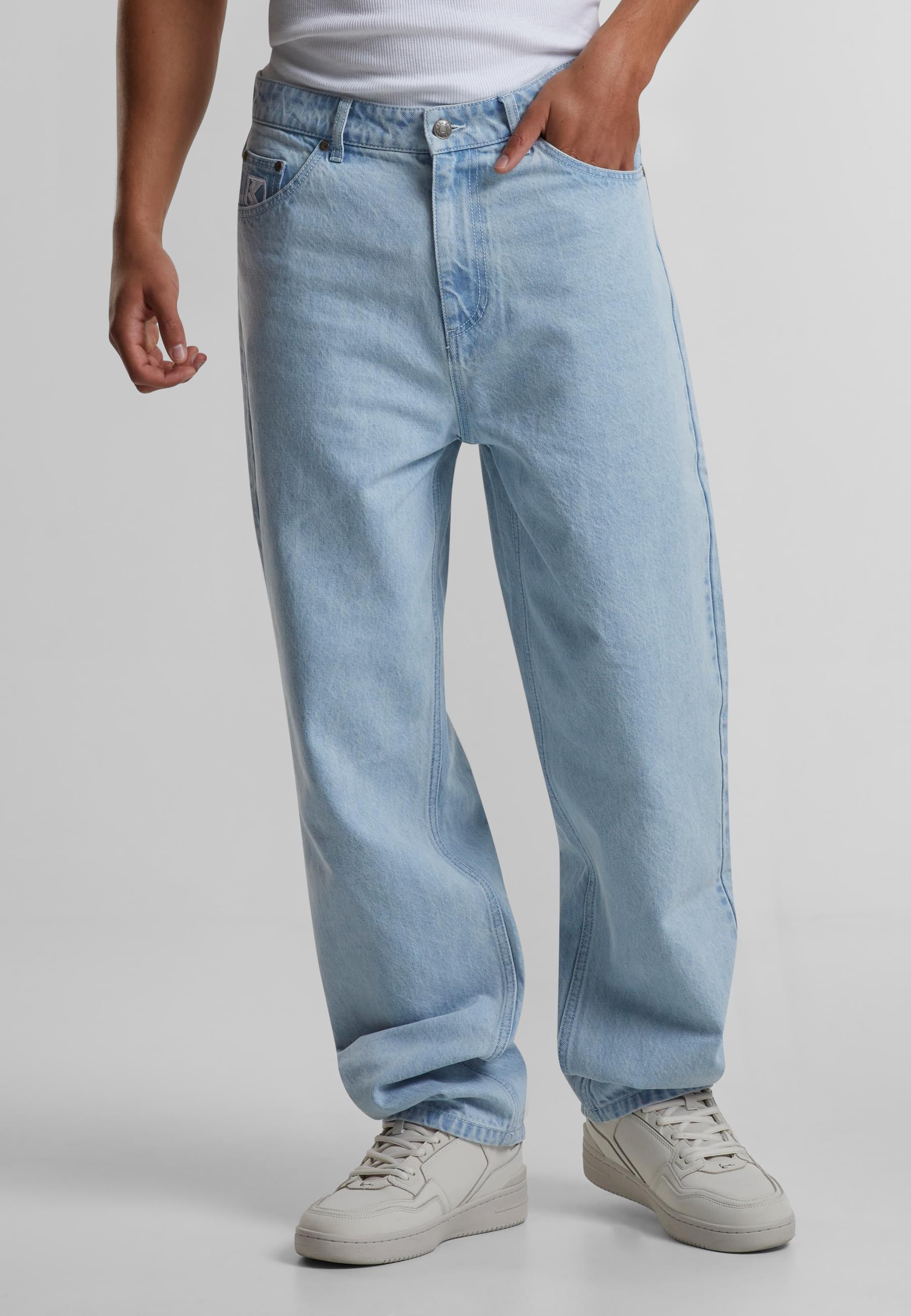 Karl Kani Bequeme Jeans »Karl Kani OG Baggy Five Pocket Flames Denim«