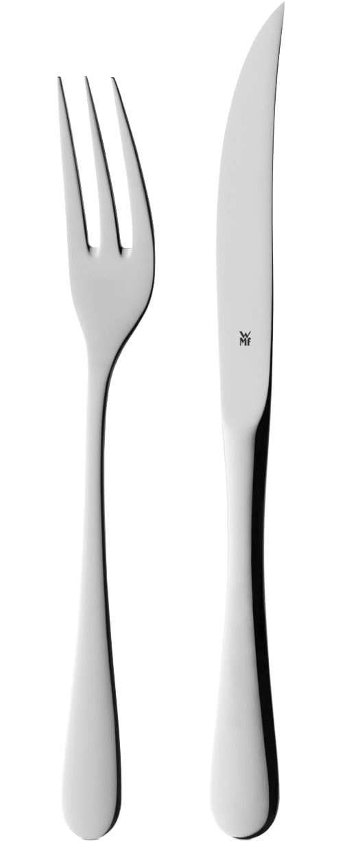 WMF Steakbesteck "inklusive Holzkiste, Monobloc, Wellenschliff, auch als Pi günstig online kaufen