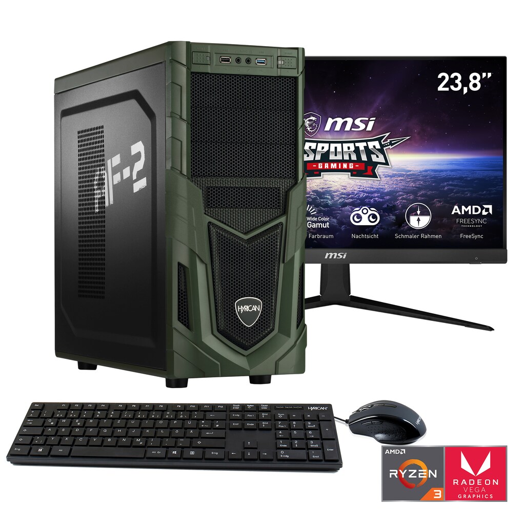 Hyrican Gaming-PC-Komplettsystem »Military SET02152«