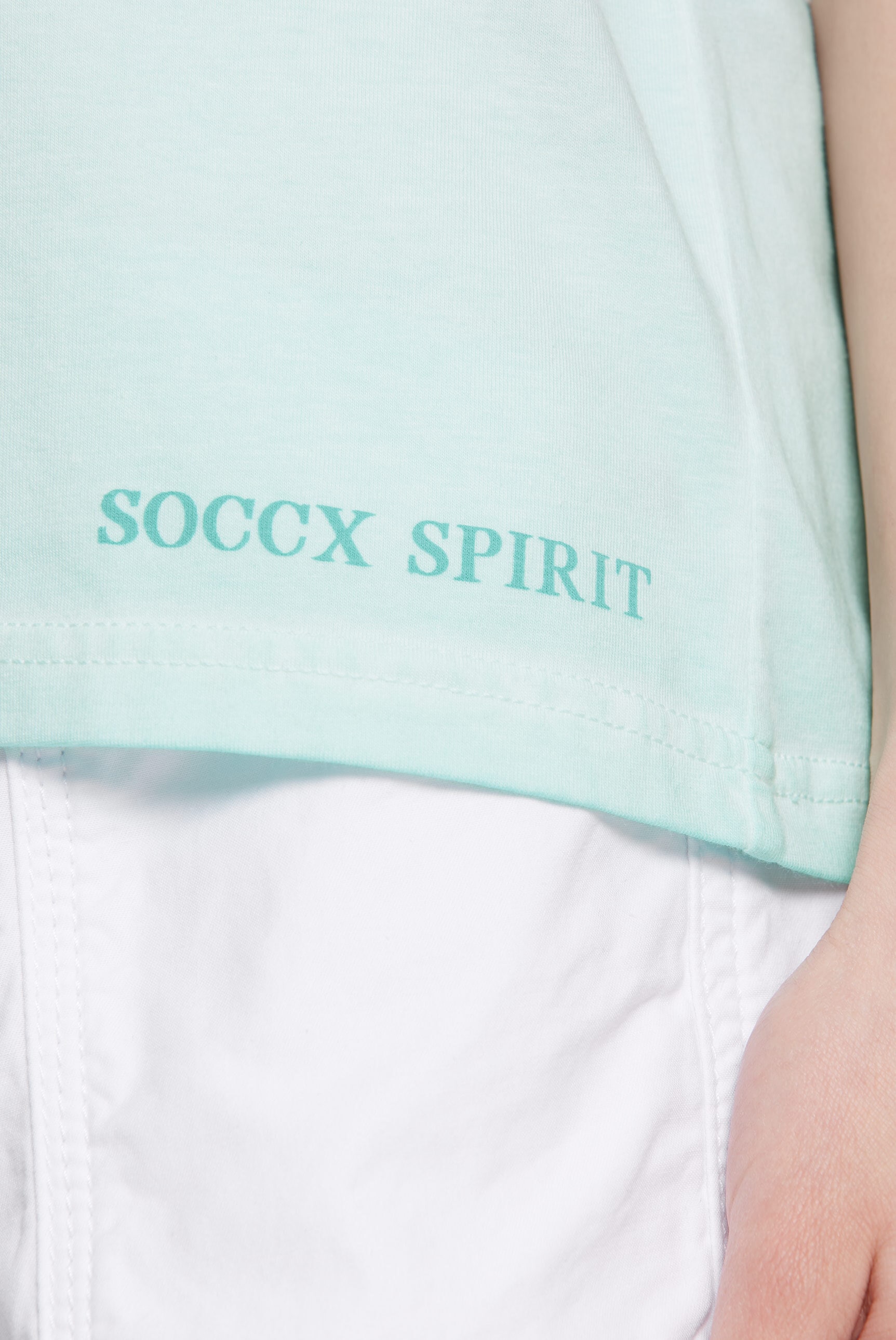SOCCX Tanktop, mit Baumwolle