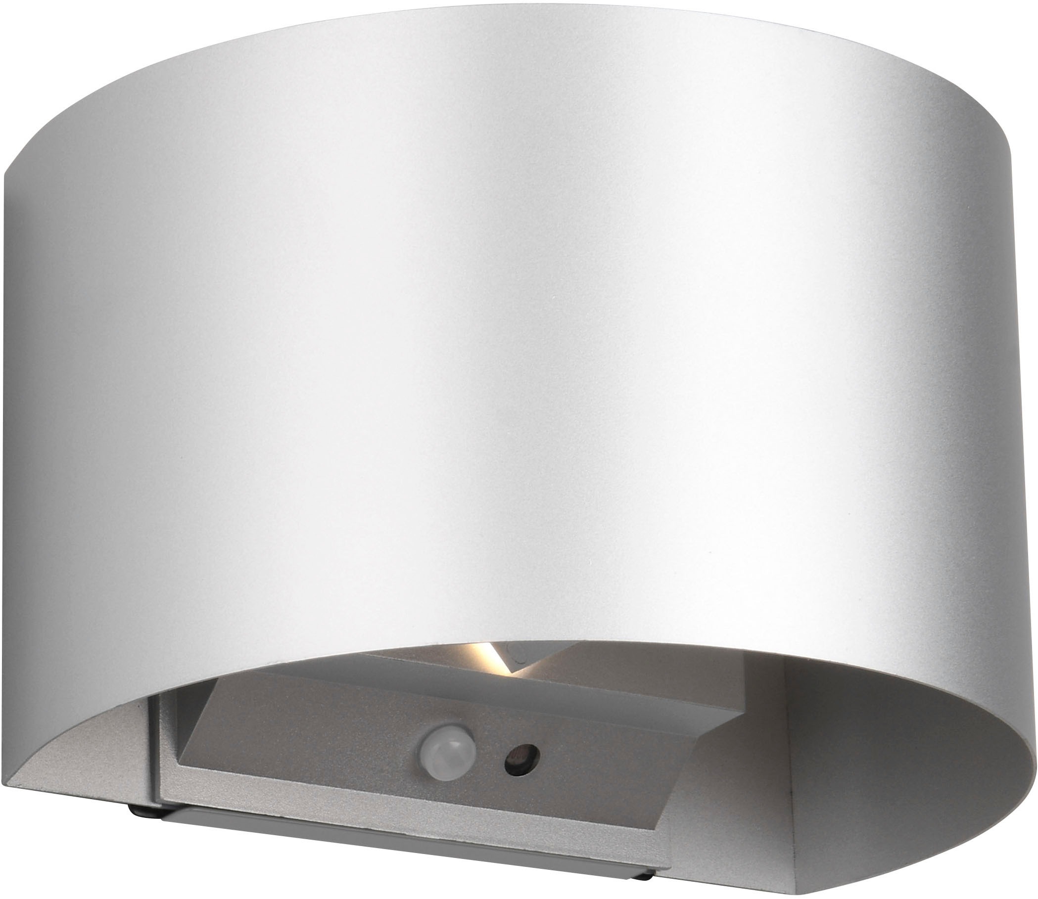 REALITY Leuchten LED Wandleuchte »TALENT«,  mit Magnet Wandhalterung, up-and-down Licht, IP44,  LED fest integriert, Bewegungsmelder, Dämmerungssensor, Akkubetrieb über USB-Anschluss