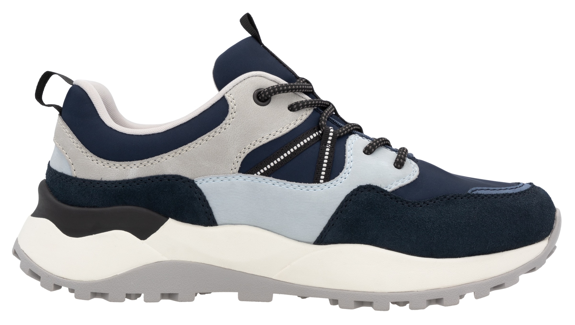 RIEKER Sport Slip-On Sneaker »Castello«, Halbschuh, Freizeitschuh, Slip in mit herausnehmbarer Soft-Einlage