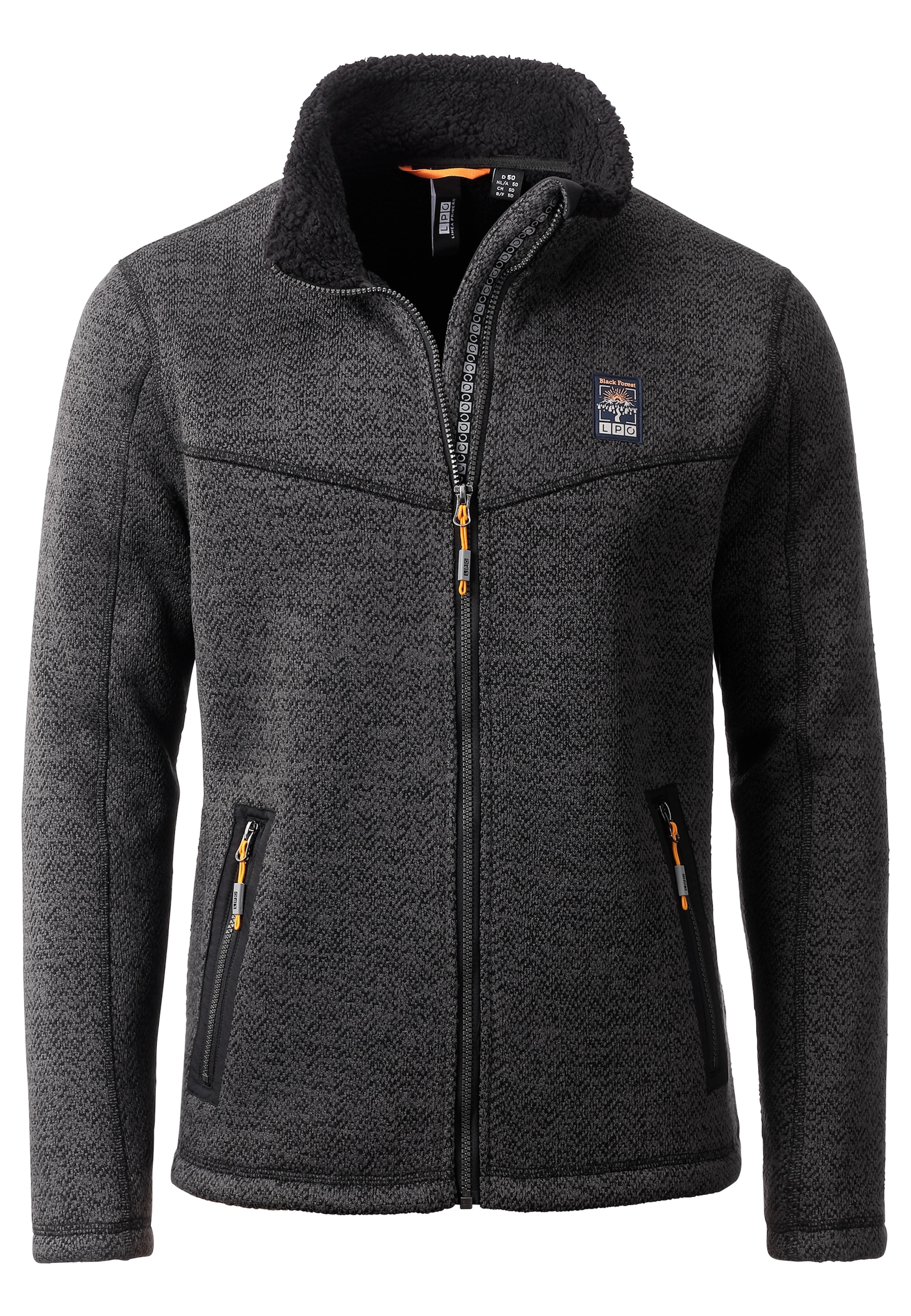 LPO Fleecejacke »James« mit Double-Face Fleece