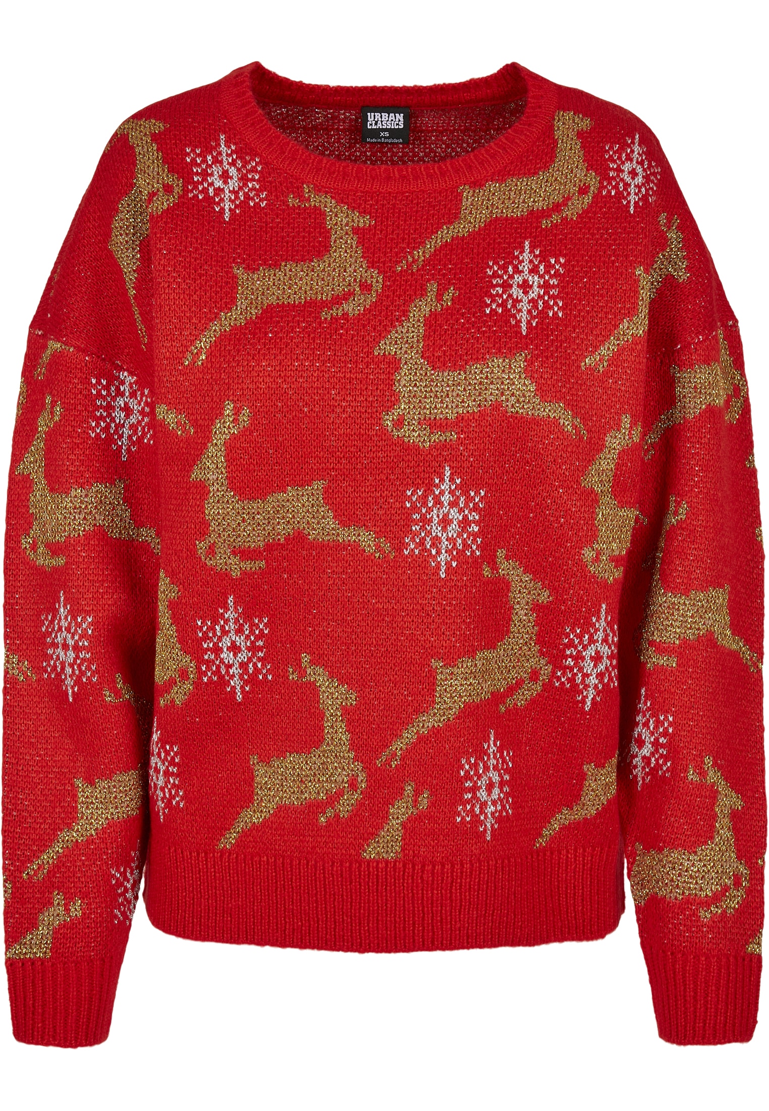 URBAN CLASSICS Kapuzenpullover Christmas kaufen Oversized | Sweater«, tlg.) BAUR für Ladies »Damen (1