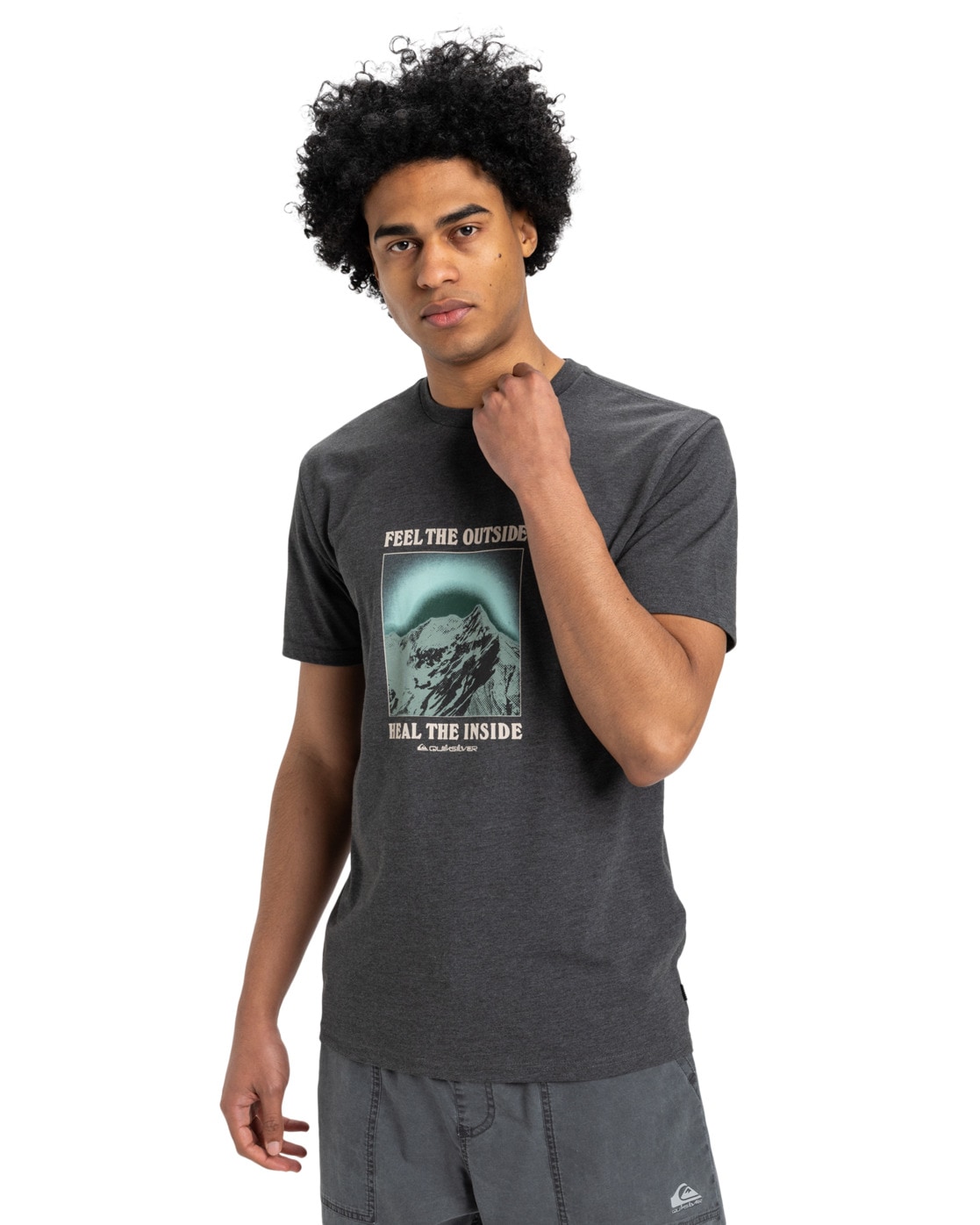 Quiksilver T-Shirt »Feel The Outside«