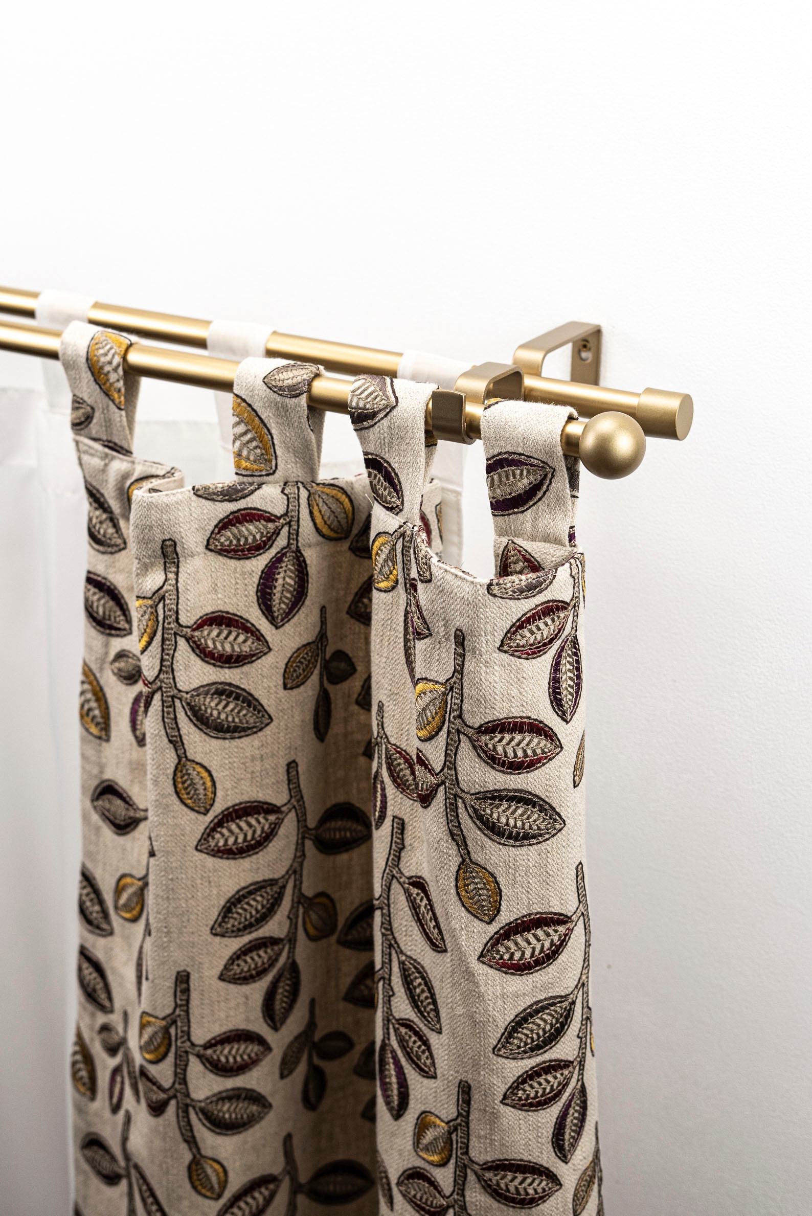 GARESA Gardinenstange "BOLTI mit offenem Träger" Ø 16 mm 2 läufig-läufig Wu günstig online kaufen