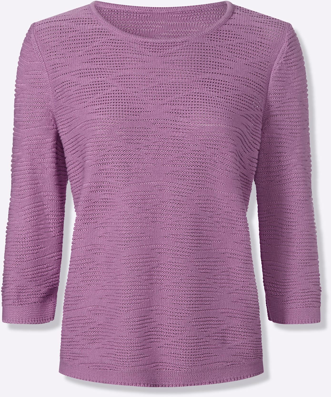 Inspirationen Ajourpullover »Baumwoll-Pullover«