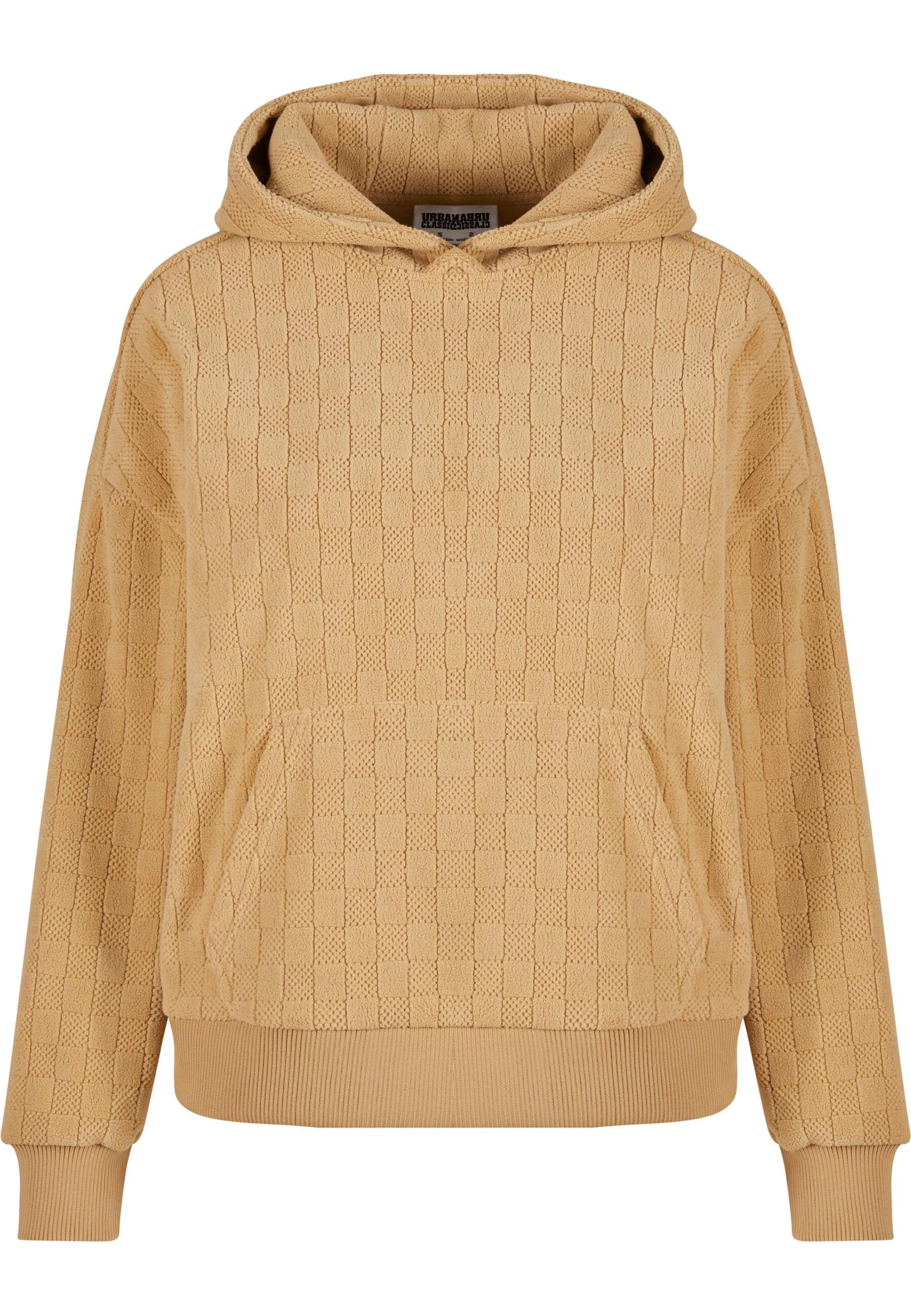 URBAN CLASSICS Kapuzenpullover "Urban Classics Ladies Jacquard Velvet Overs günstig online kaufen