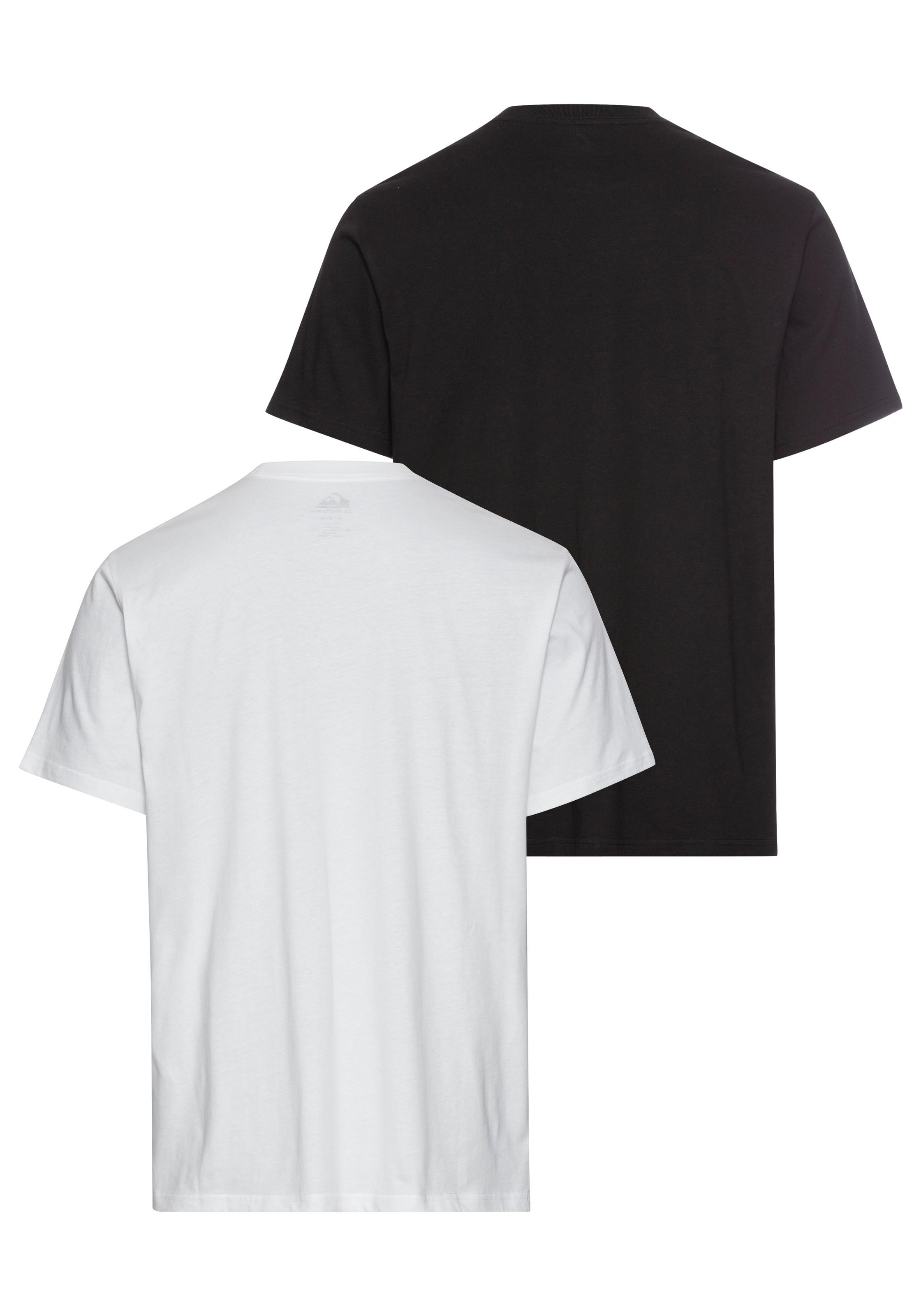 Quiksilver T-Shirt »FLYING DISC UNDERTO SHORT SLEEVE PACK YM«, (2 tlg.), Doppelpack T-Shirt mit Print