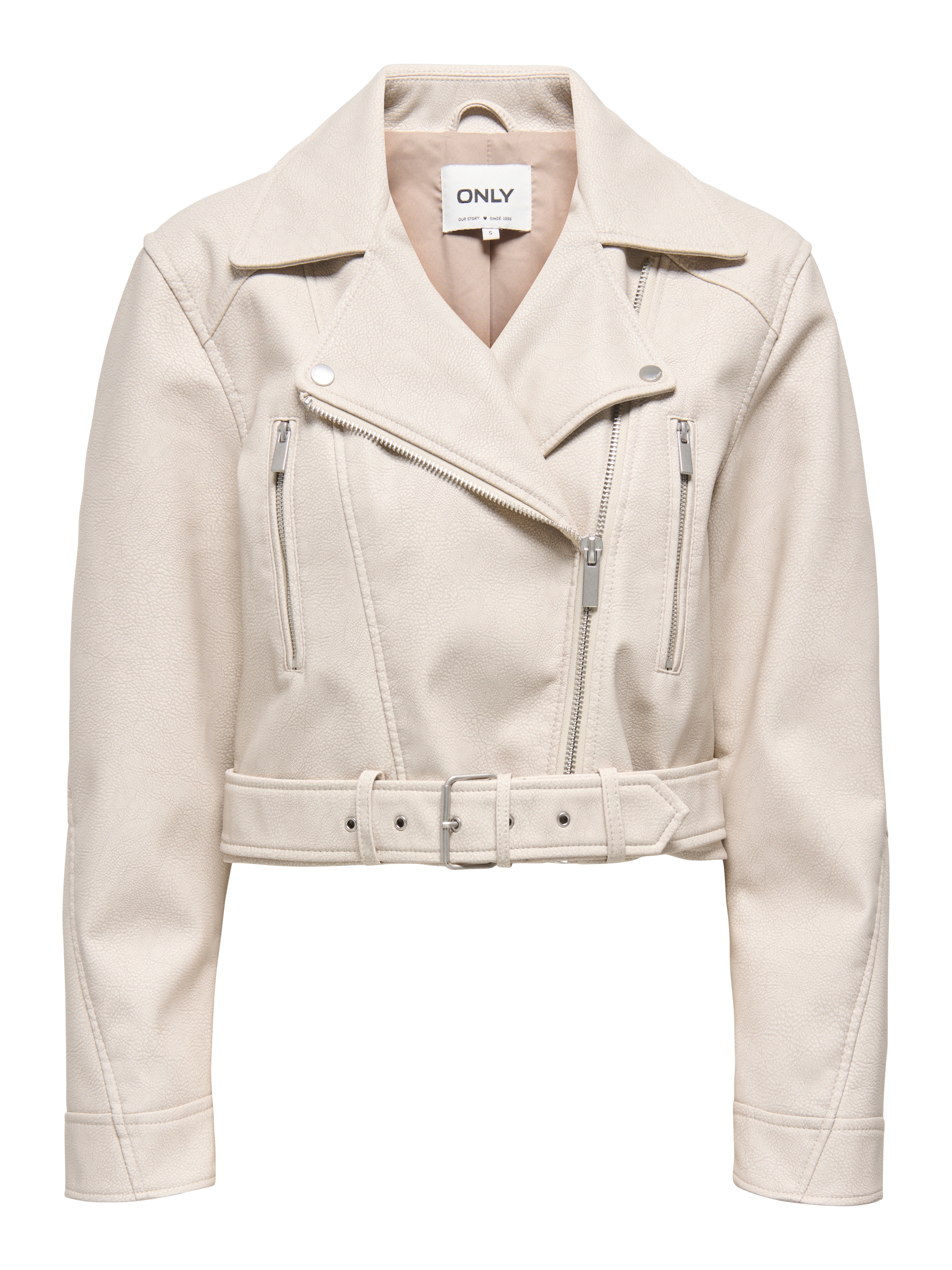 ONLY Lederimitatjacke "ONLPAULINE FAUX LEATHER JACKET CC OTW" mit Biker-Sty günstig online kaufen