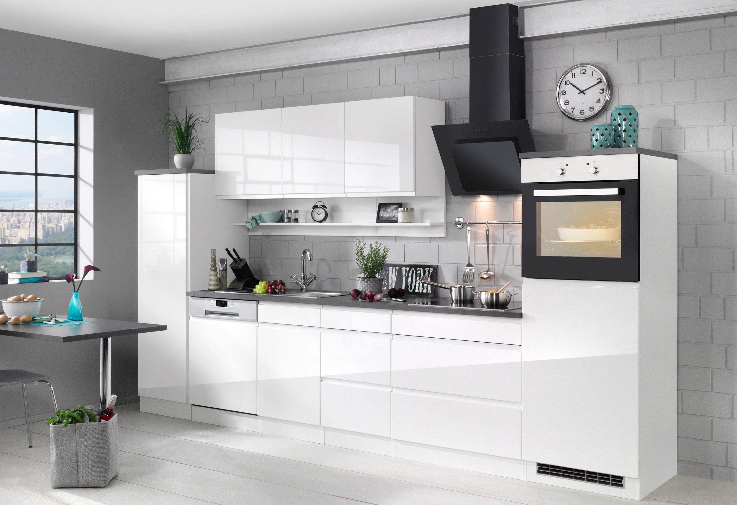 HELD MÖBEL Backofen/Kühlumbauschrank "Virginia", 60 cm breit günstig online kaufen