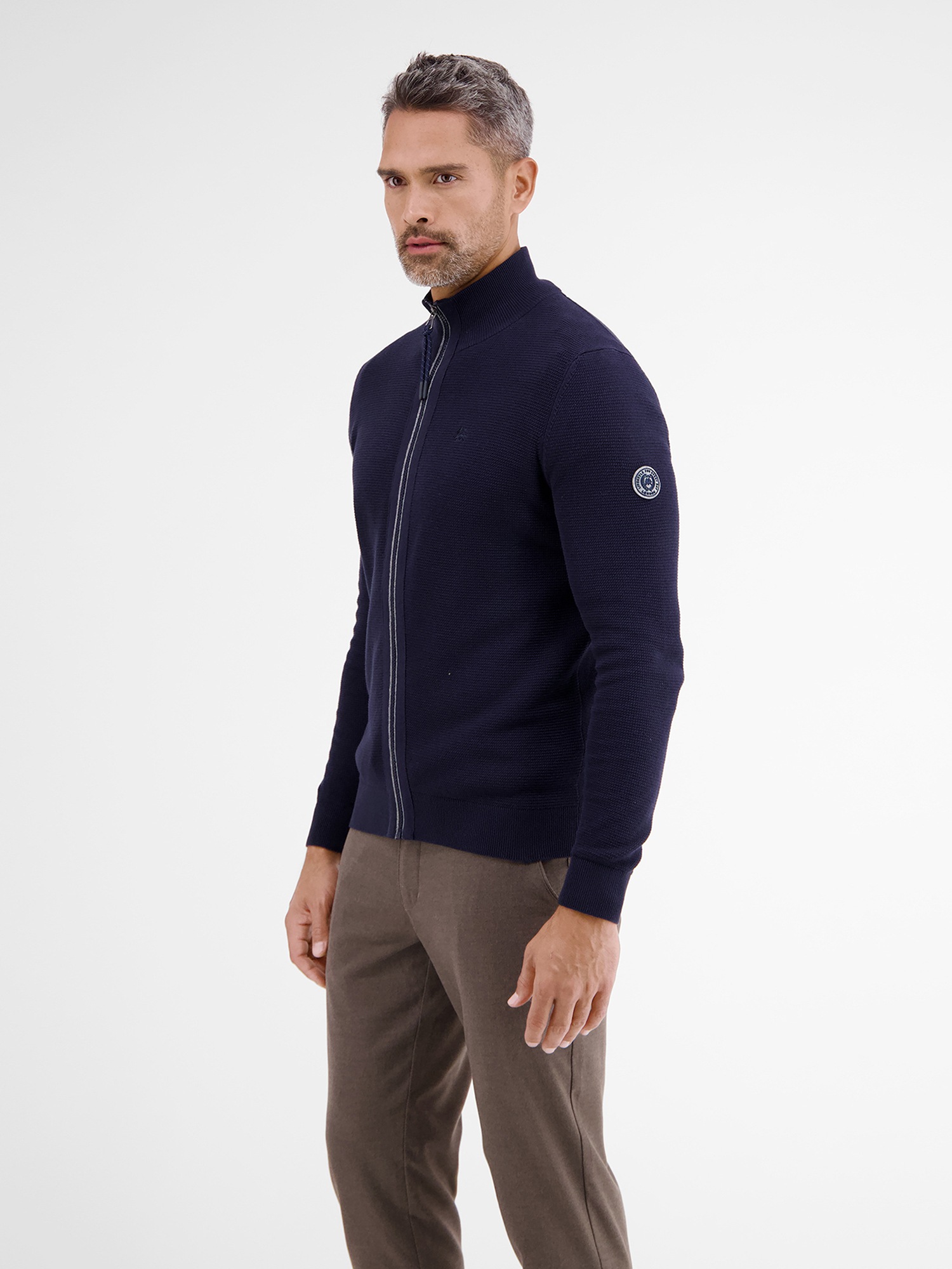LERROS Strickjacke »LERROS Sportive Strickjacke in Strukturoptik«