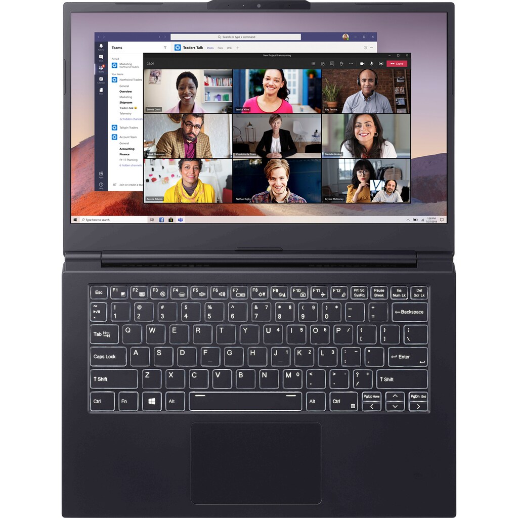 Hyrican Business-Notebook »NOT01623«, 35,56 cm, / 14 Zoll, Intel, Core i5, UHD Graphics 620, 1000 GB SSD