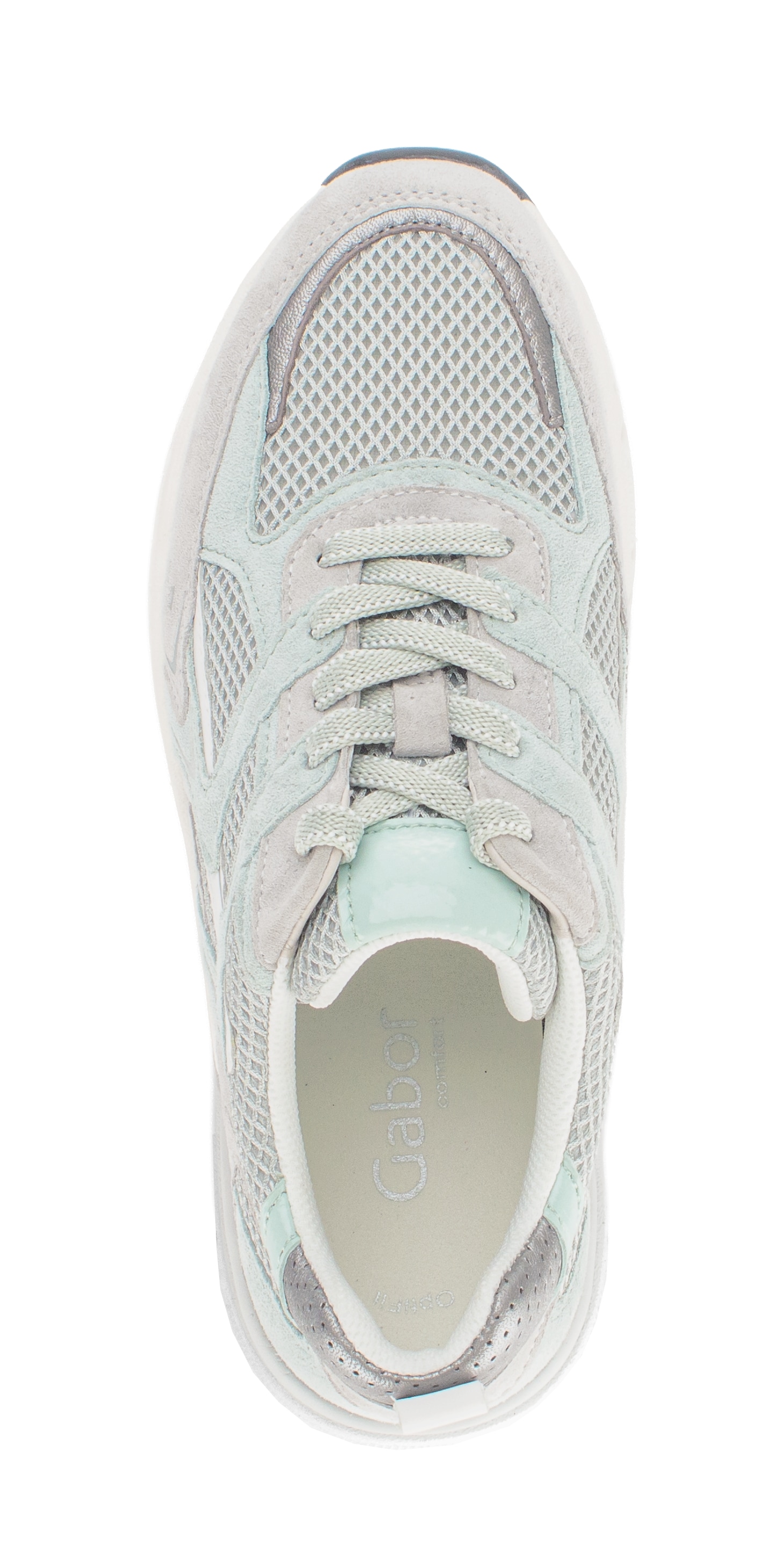 Gabor Keilsneaker »DAVOS«  , Freizeitschuh, Halbschuh, Schnürer in Komfortweite H (= sehr weit)