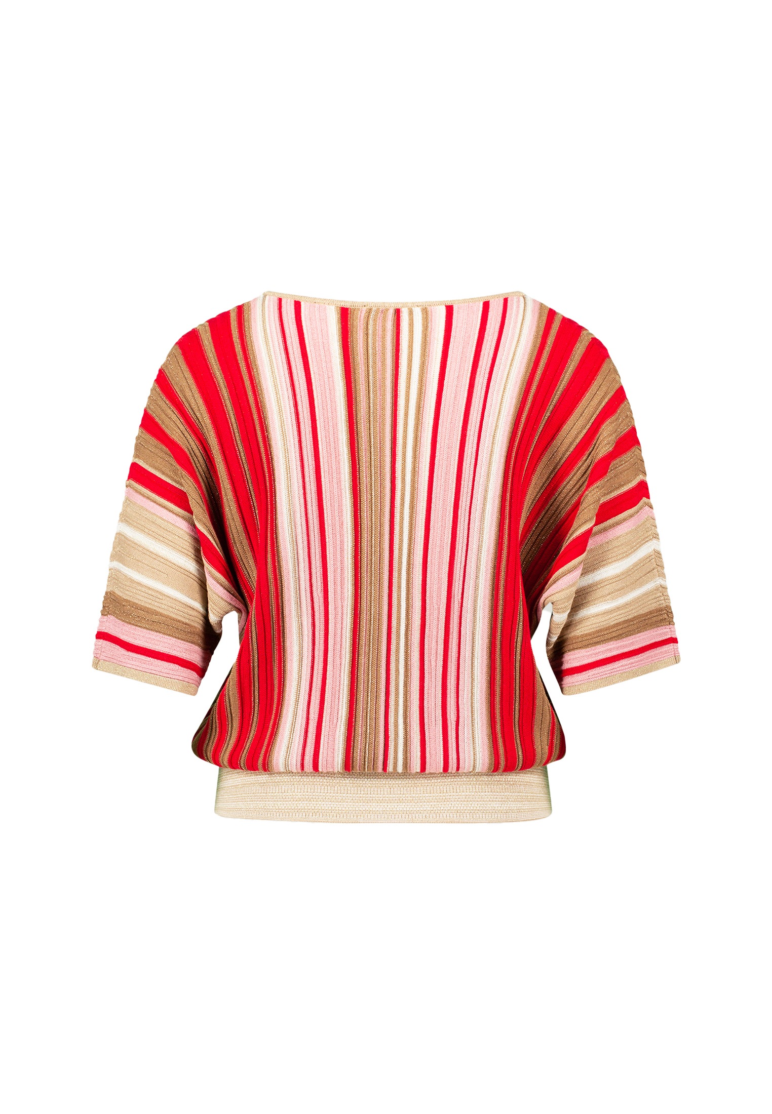 Thumbnail - Zero Strickpullover "zero Oversized-Pullover gestreift", (1 tlg.), Plain/ohne Details