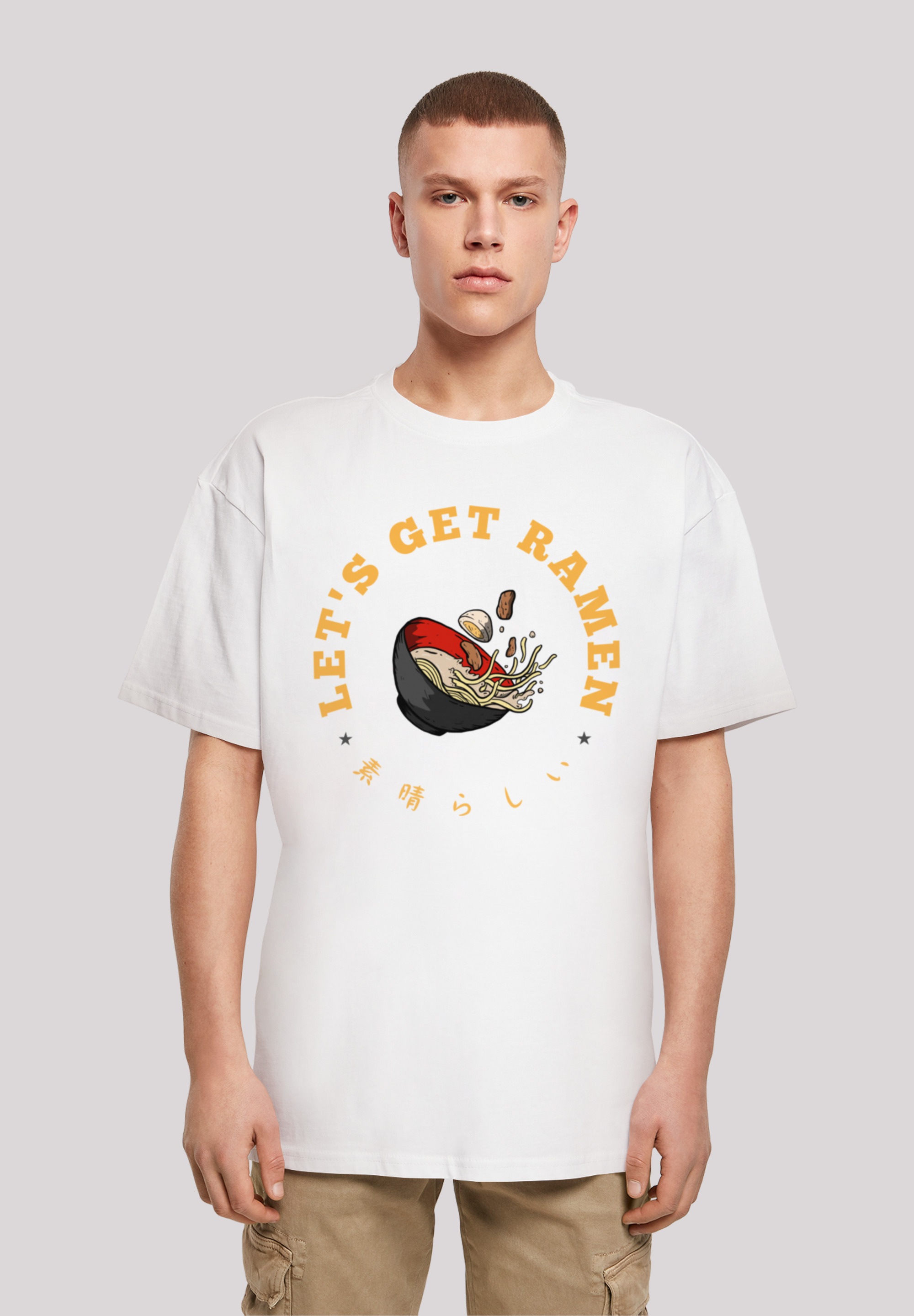 F4NT4STIC T-Shirt "Lets get Ramen", Print