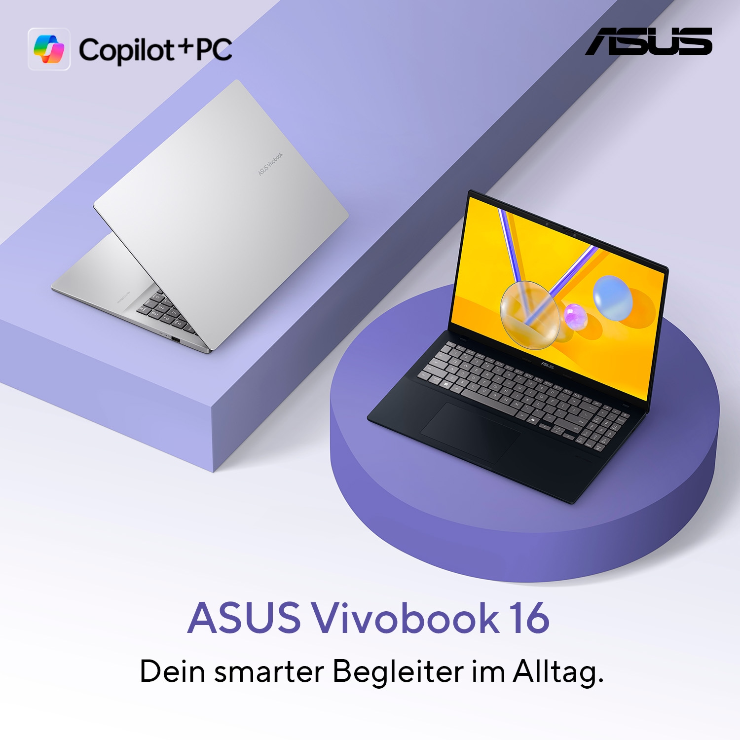 Asus Notebook »Vivobook 16 X1-26-100 16 1TB X1607QA-MB054W« 40,6 cm / 16 ″ Qualcomm X 1.000 GB SSD