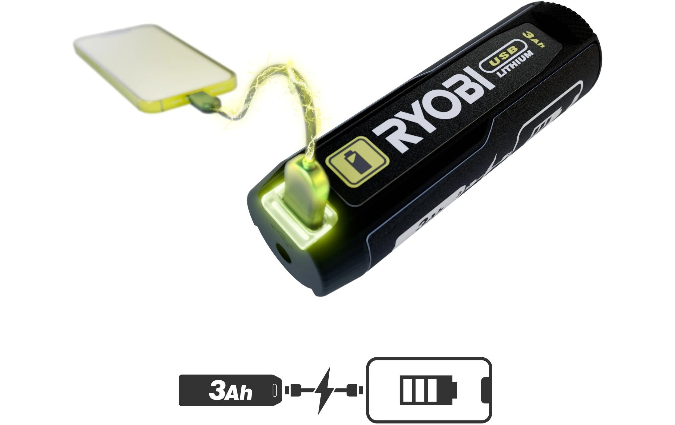 RYOBI Akku »RB4L30 4 V, 3.0 Ah«