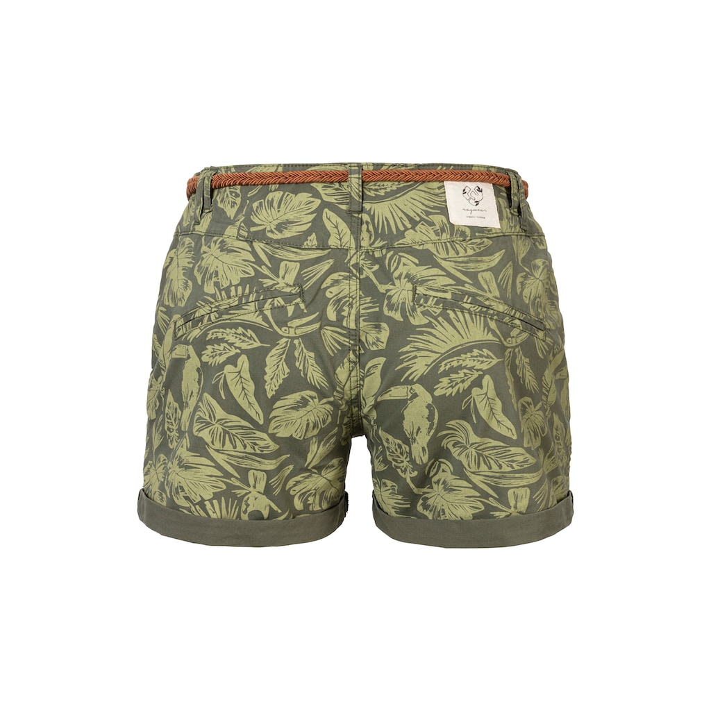 Ragwear Chinoshorts »HEEVEN GOTS«, (Set, 2 tlg., mit Gürtel)