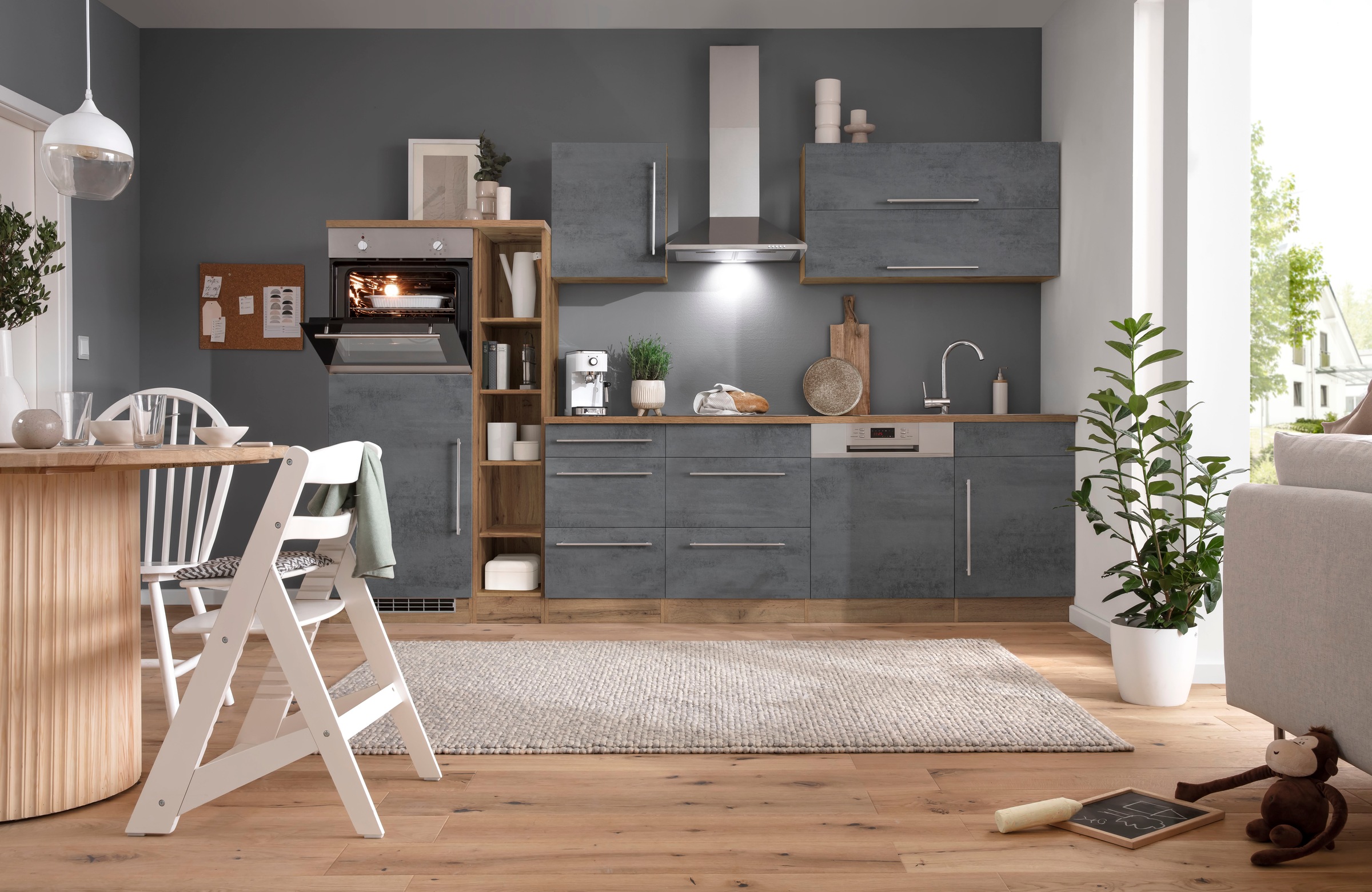 Kochstation Küchenzeile 