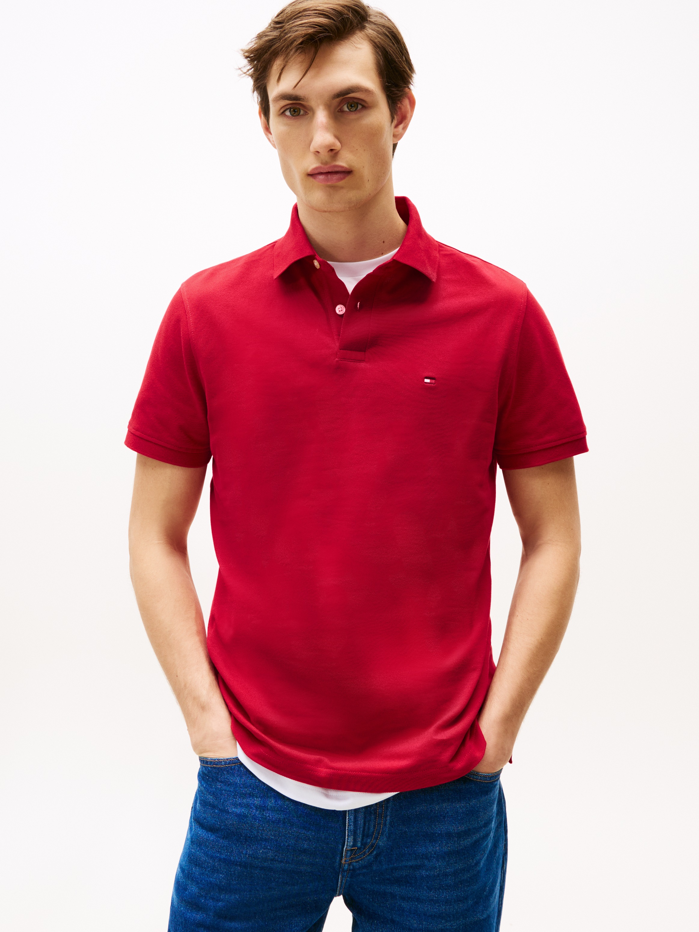 Tommy Hilfiger "1985 REGULAR POLO" aus hochwertiger Baumwoll-Piqué-Qualität günstig online kaufen