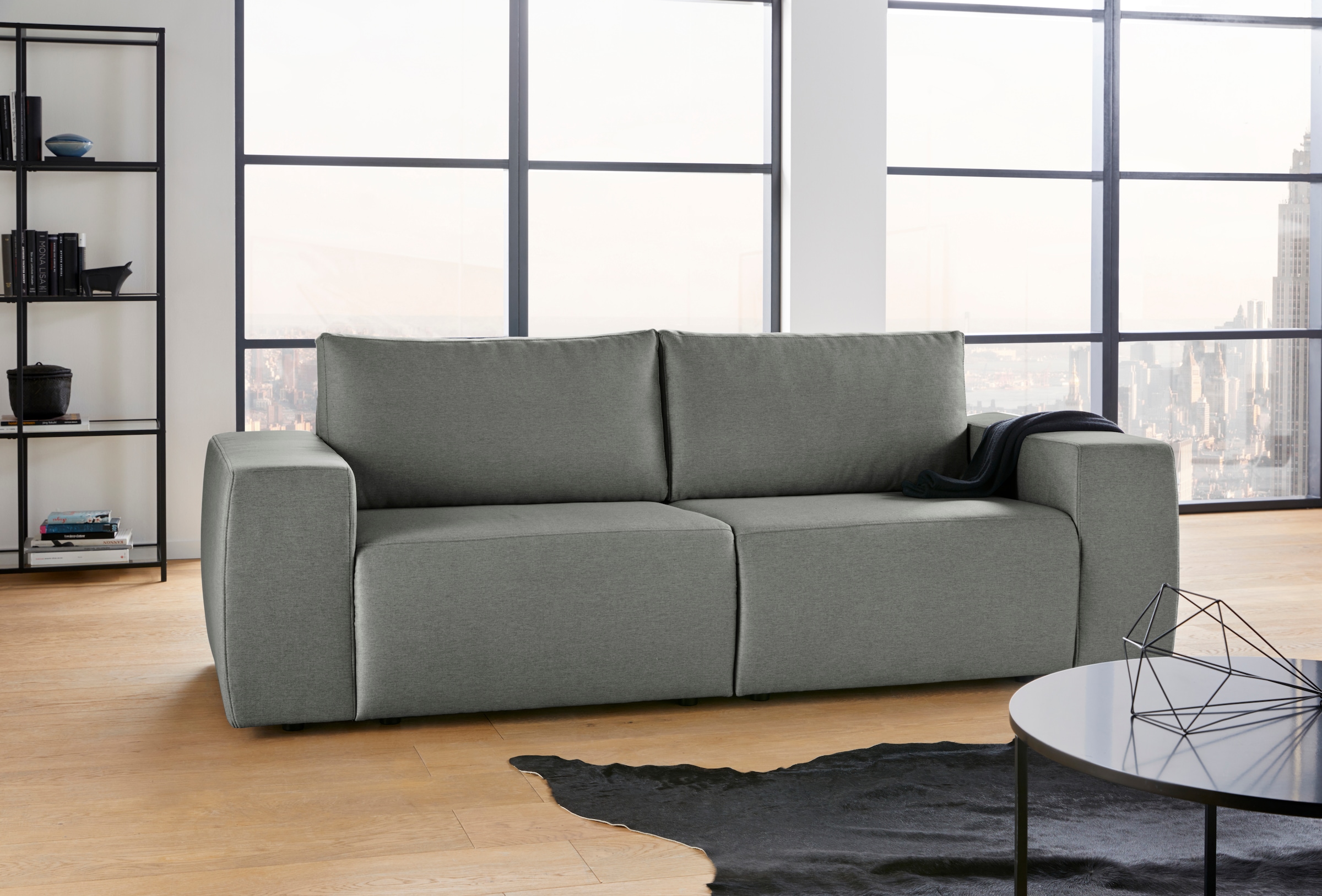 LOOKS by Wolfgang Joop Big-Sofa »LooksII«, geradlinig und komfortabel
