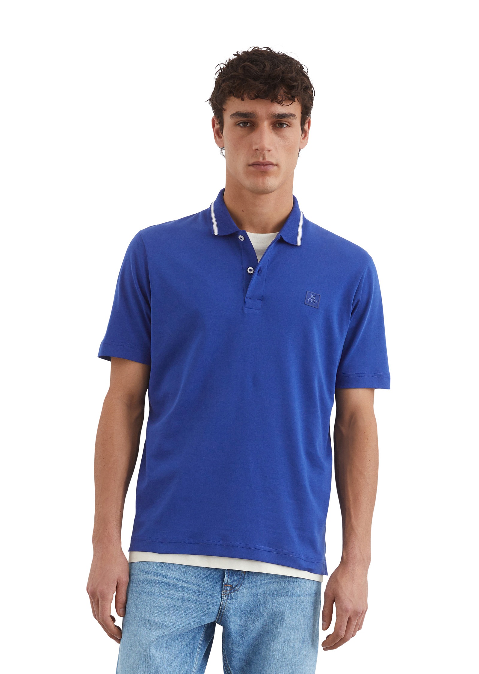 Marc OPolo Poloshirt "aus reiner Bio-Baumwolle" günstig online kaufen