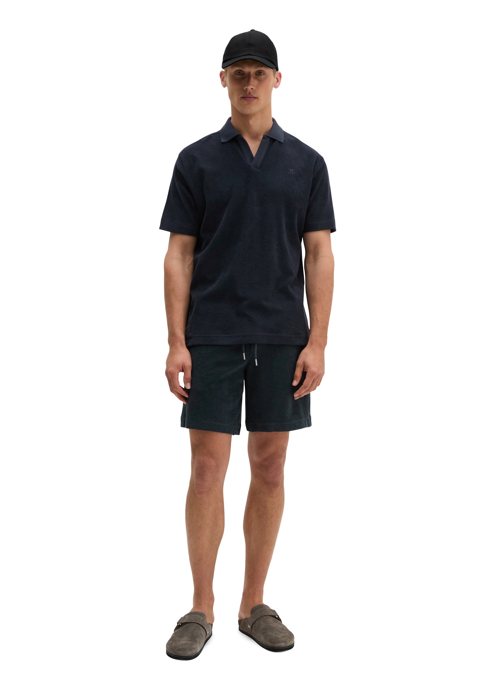 Marc O'Polo Poloshirt »aus weichem Jersey-Frottee«