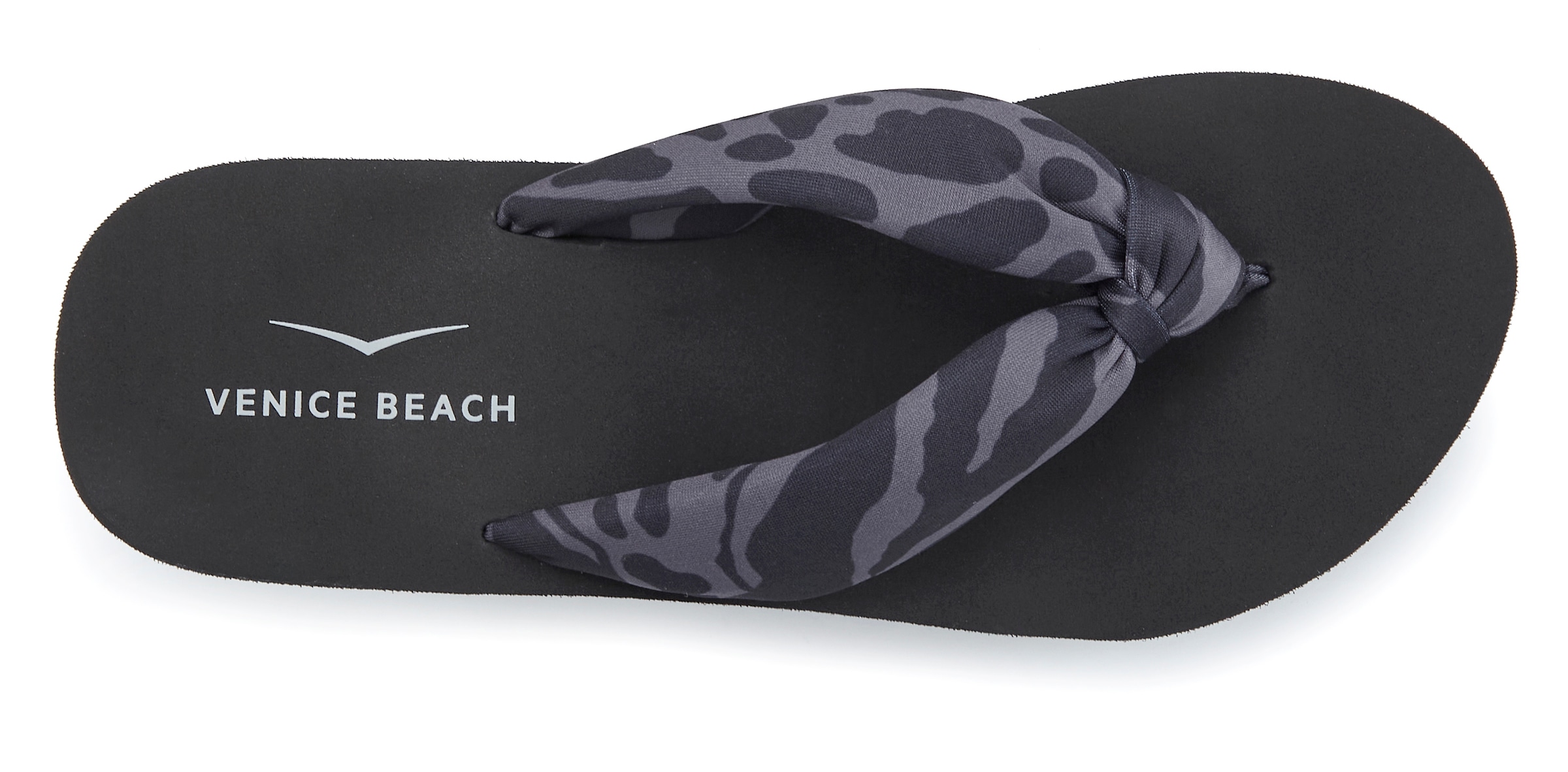 Venice Beach Zehentrenner, Sandale, Pantolette, Badeschuh mit Keilabsatz VEGAN