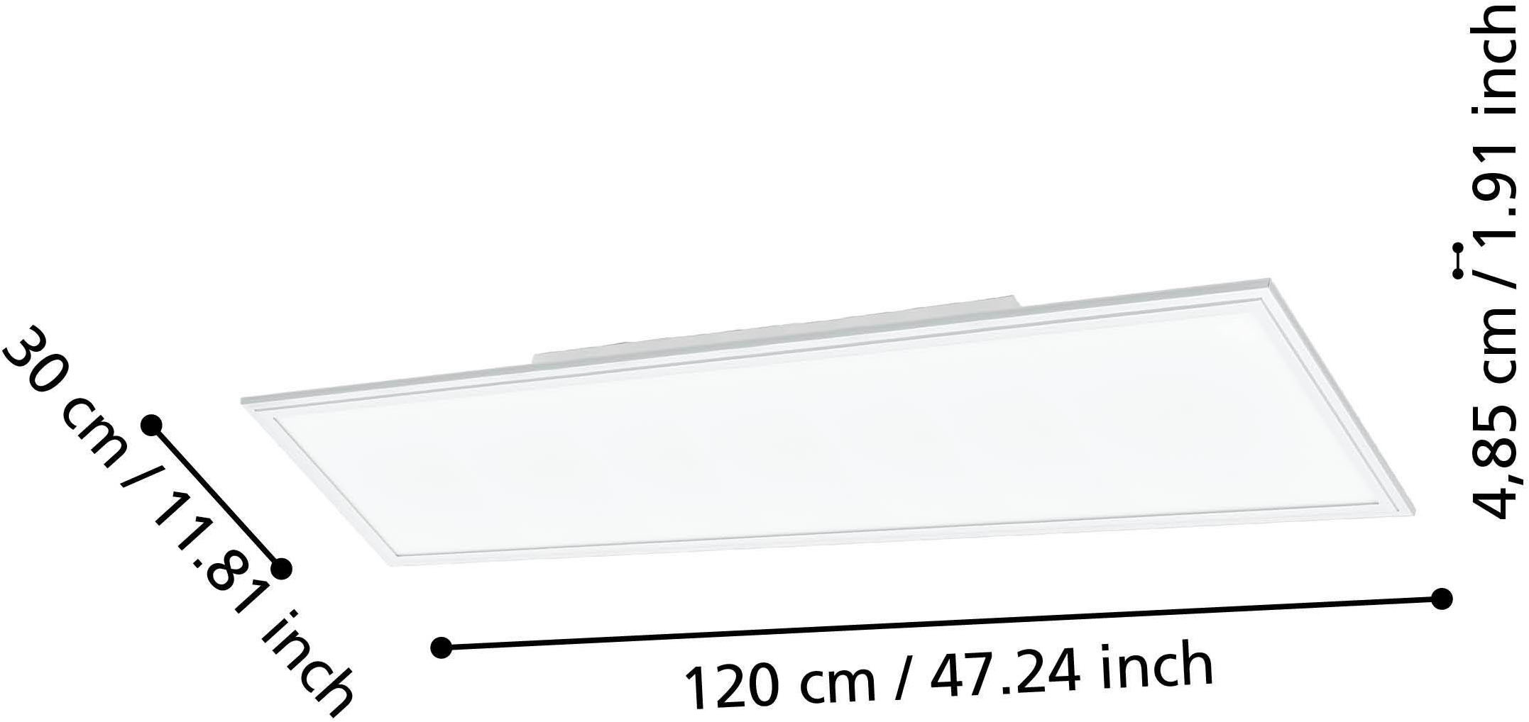 EGLO LED-Deckenleuchte »SALOBRENA-Z«,  in weiß aus Alu / inkl. LED fest integriert - 33,5 Watt