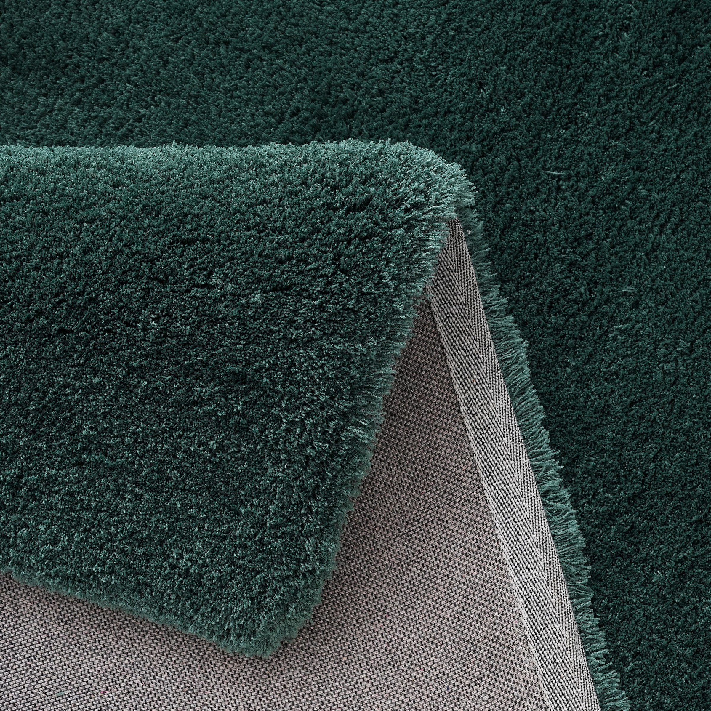 my home Hochflor-Teppich »Microfaser Teppich Magong, besonders weich, sehr feiner Flor«, rechteckig, 25 mm Höhe, uni, Wohnzimmer, Schlafzimmer, Kinderzimmer, auch rund und als Läufer