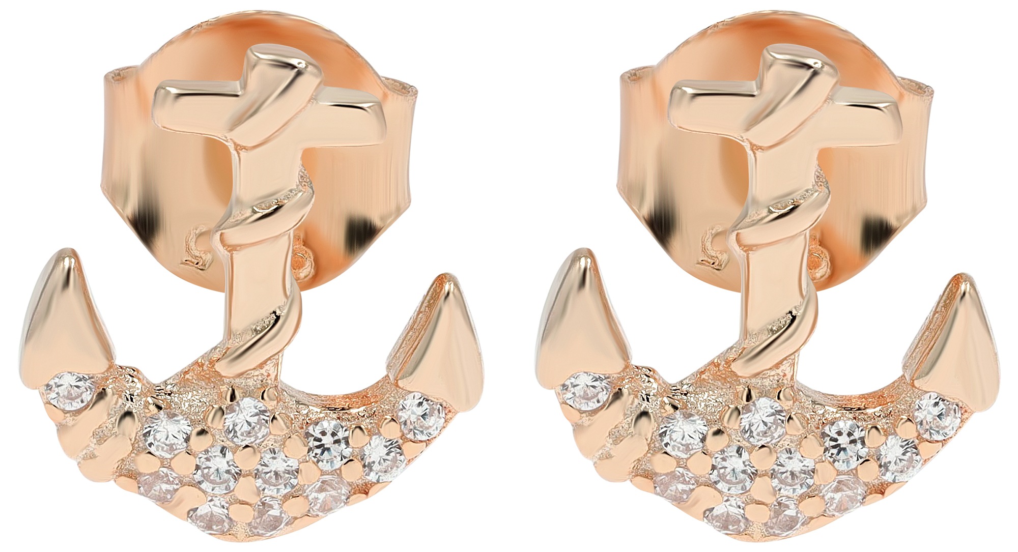 Adelia´s Paar Ohrhänger "Damen Ohrringe – Ohrstecker aus 925 Silber mit Zir günstig online kaufen