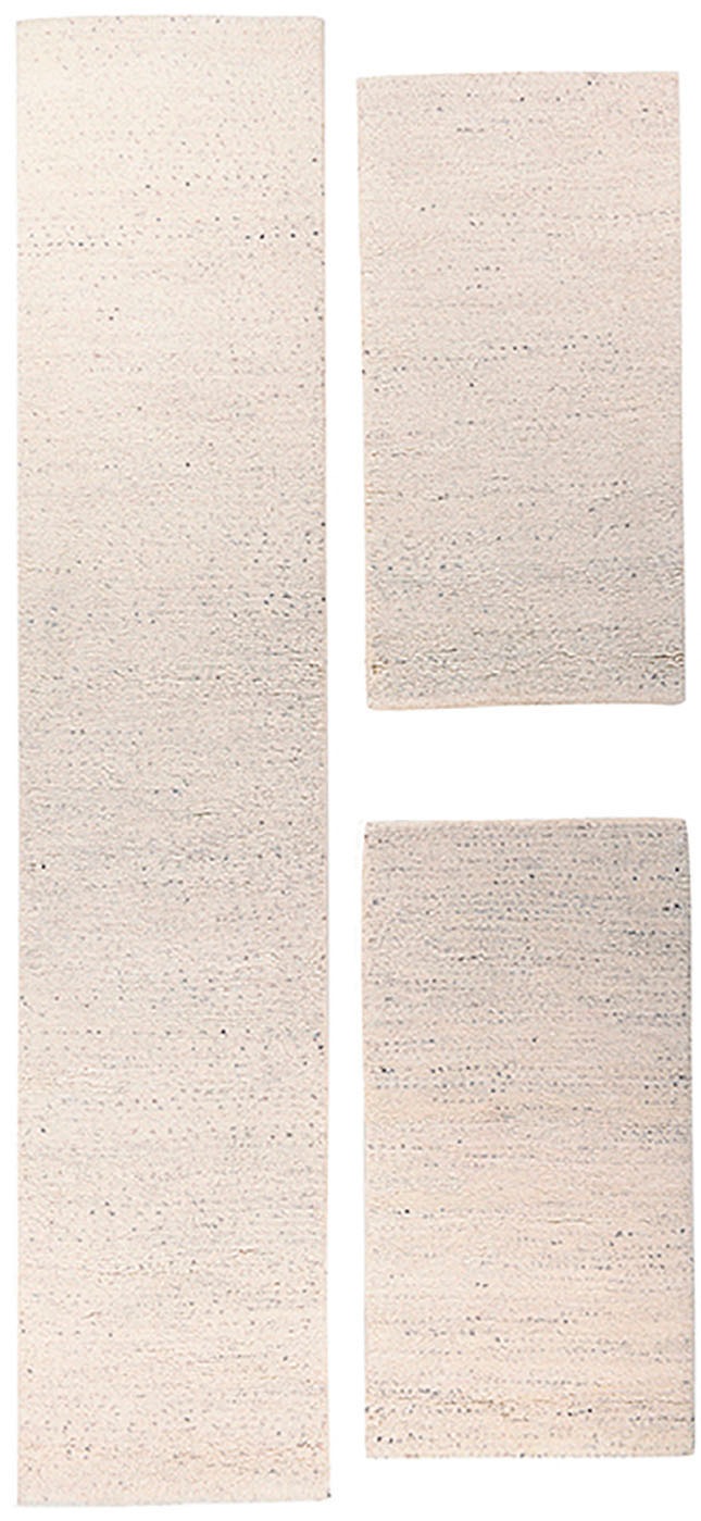 THEKO Bettumrandung "Maloronga Uni" Höhe 24 mm echter Berber Teppich, reine günstig online kaufen