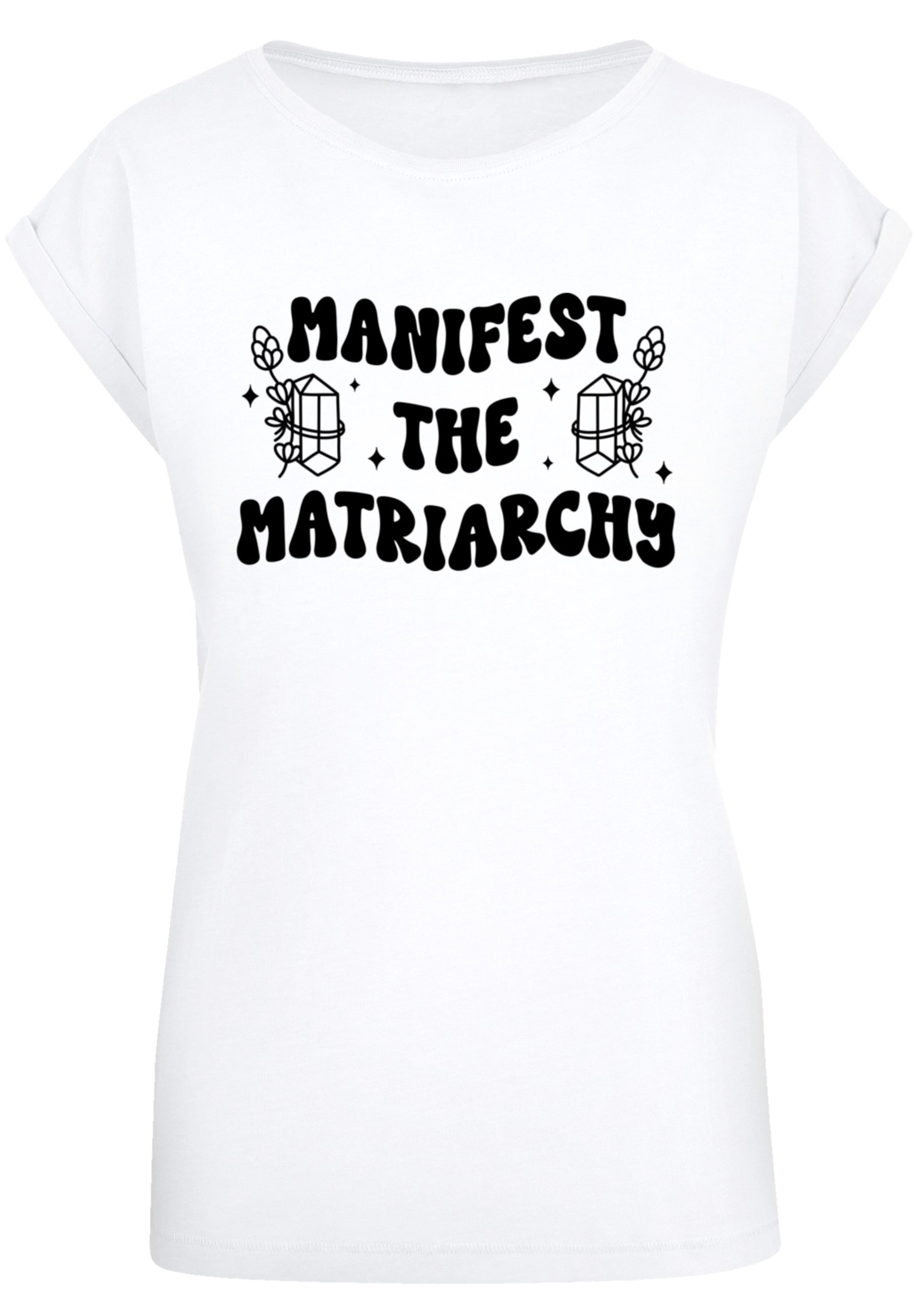 F4NT4STIC T-Shirt »Feministisch Manifest The Matriarchy Frauentag«, Premium Qualität