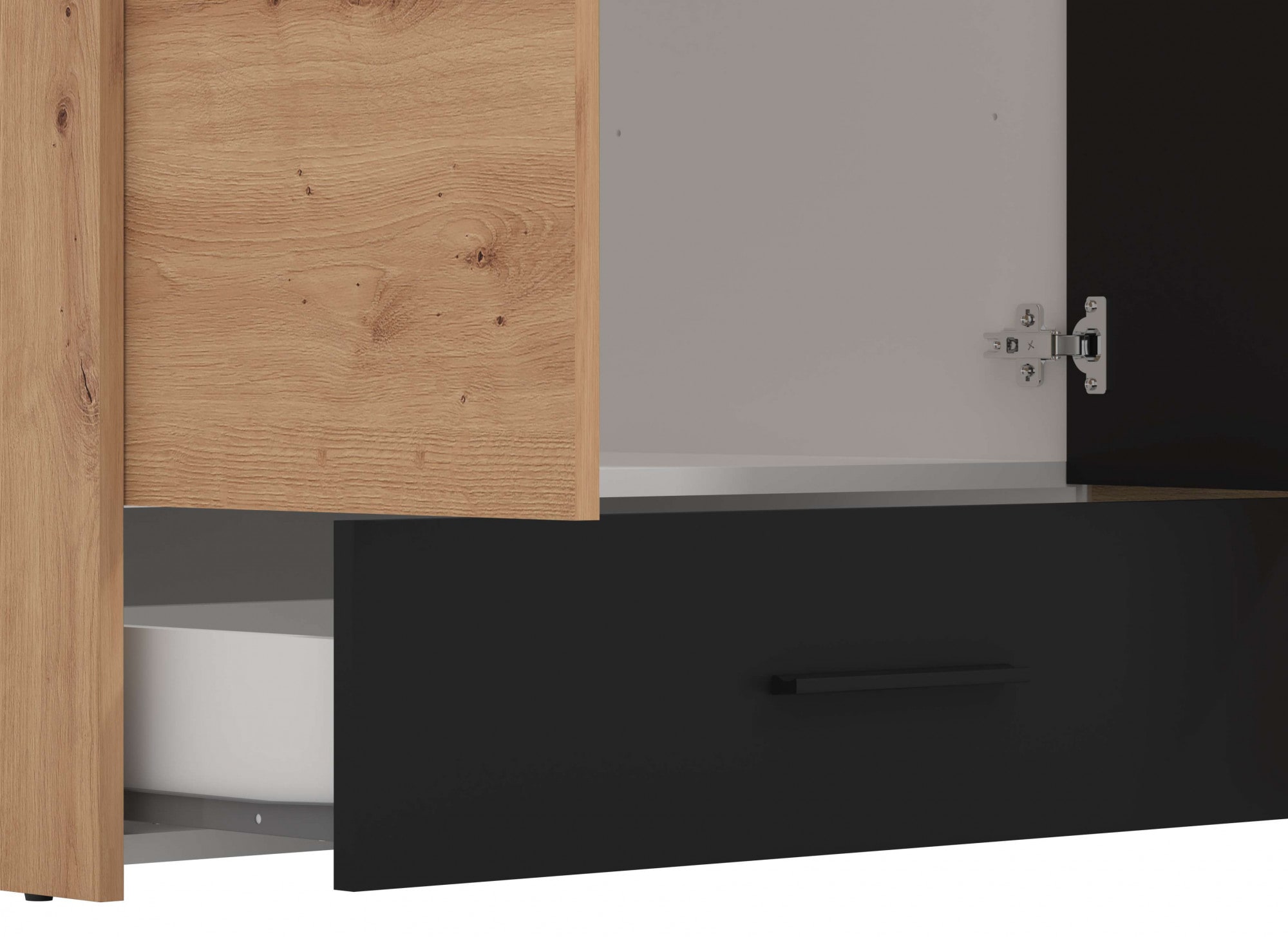 INOSIGN Kleiderschrank »Varadero, MIT umfangreicher Innenausstattung, FSC-zertifiziert«, Drehtürenschrank mit Spiegel und 1 Schublade, 119 oder 157,5cm breit