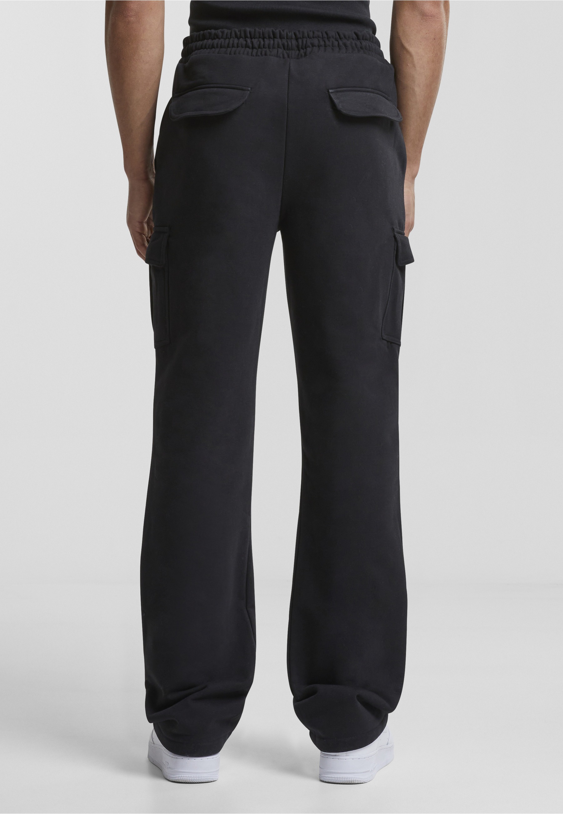 URBAN CLASSICS Cargohose »Urban Classics Herren Heavy Straight Leg Cargo Sweatpants«