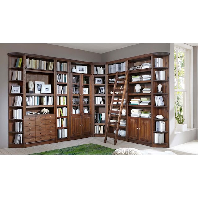 Home affaire Bücherregal »Soeren«, aus massiver Kiefer, in 2 Höhen, Tiefe  29 cm, mit viel Stauraum bestellen | BAUR