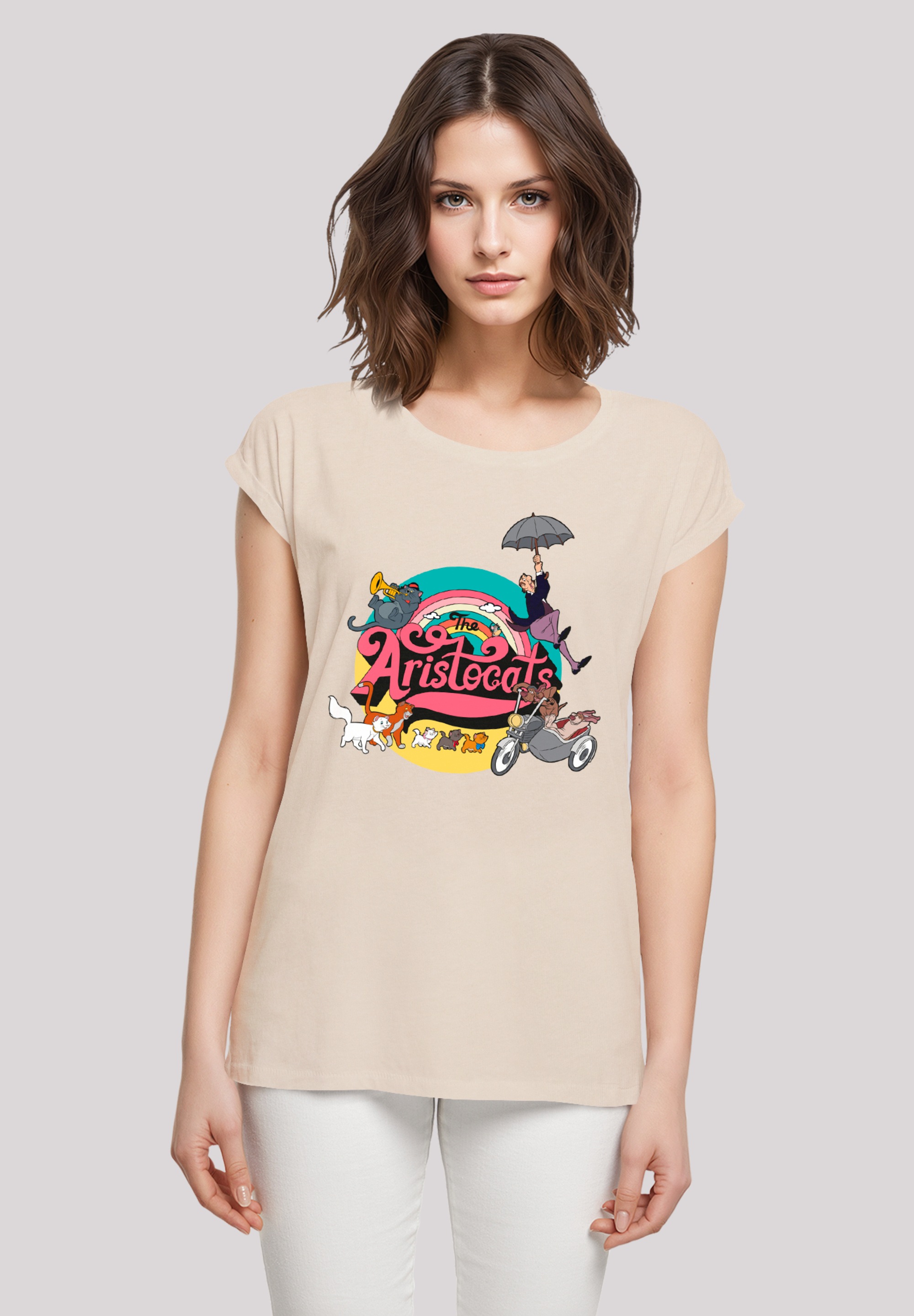 F4NT4STIC T-Shirt "Disney Aristocats Rainbow Fun", Premium Qualität günstig online kaufen