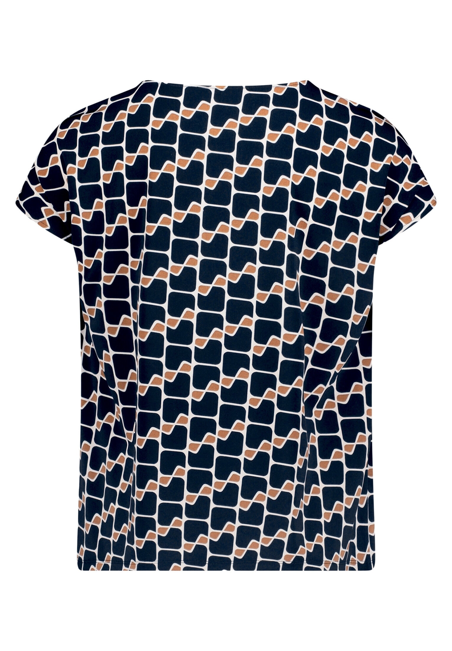 Betty Barclay Kurzarmshirt »Damen mit Wasserfallausschnitt« 1