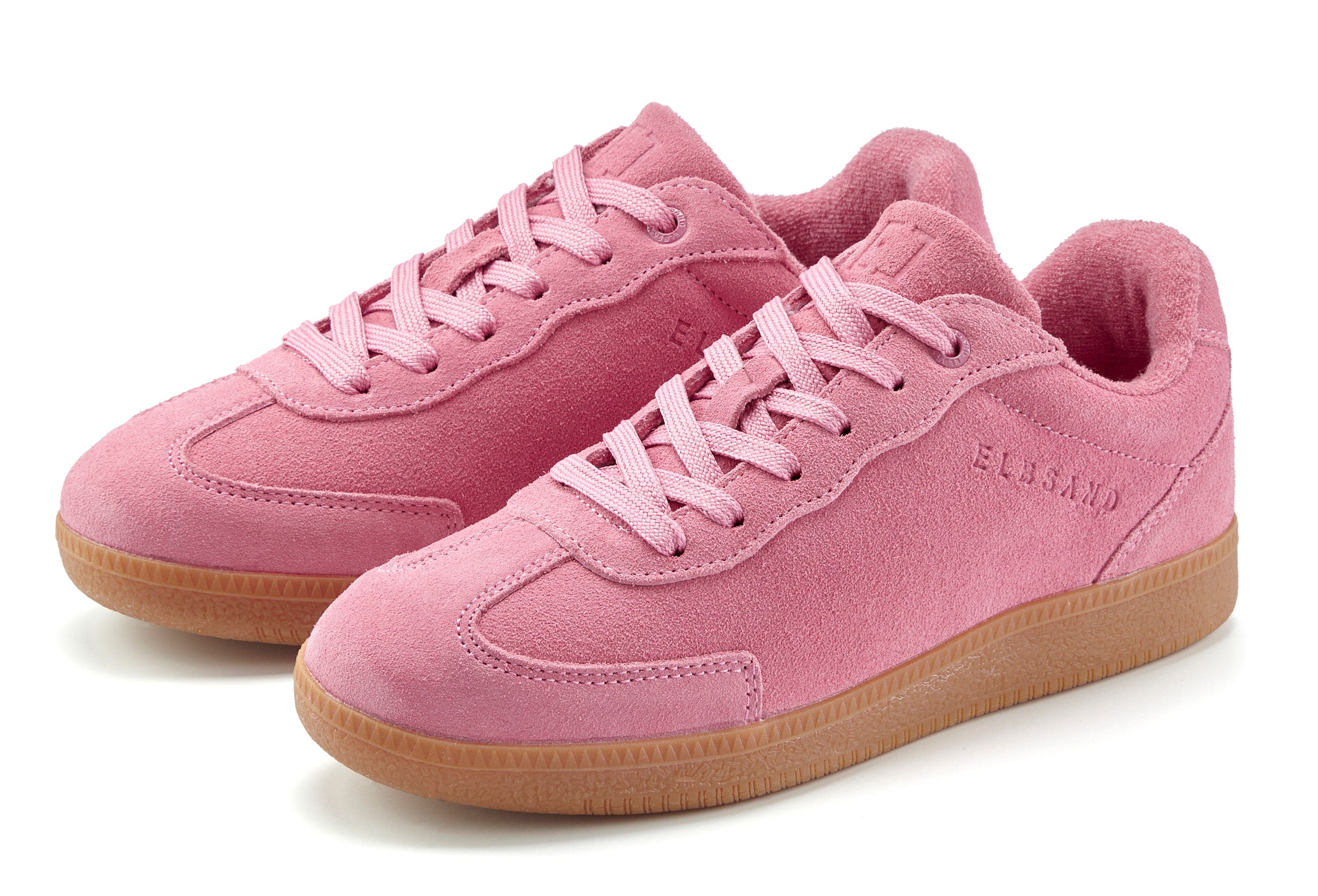 Elbsand Sneaker "Freizeitschuh, Schnürschuh, Turnschuh, Retro Sneaker, Lederschuh" Ledersneaker, Schnürhalbschuh aus Leder im modernen Retro Look