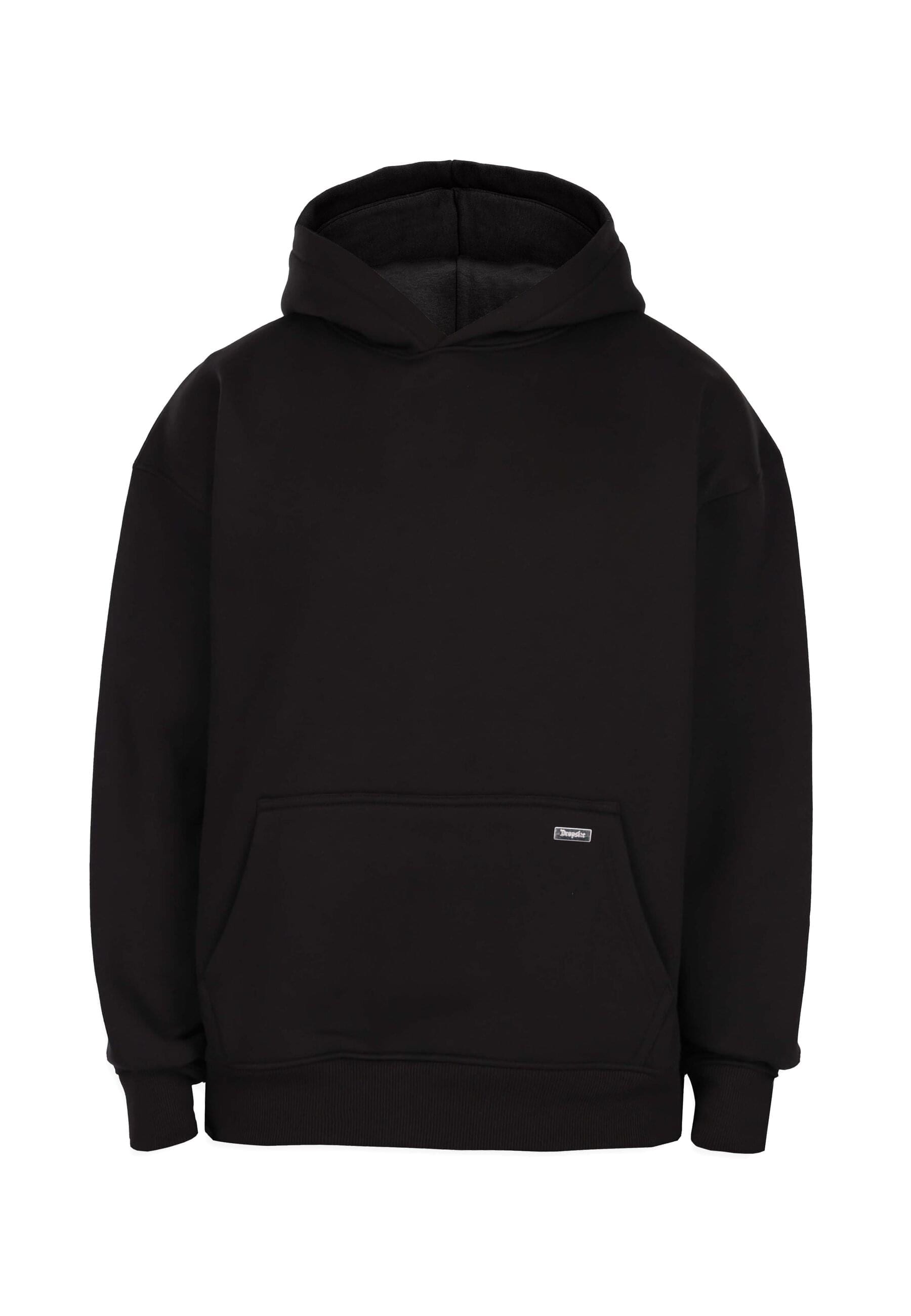 Dropsize Kapuzensweatshirt "Dropsize SPLIT FROTTEE EMBO HOODIE", 1 Stk. günstig online kaufen