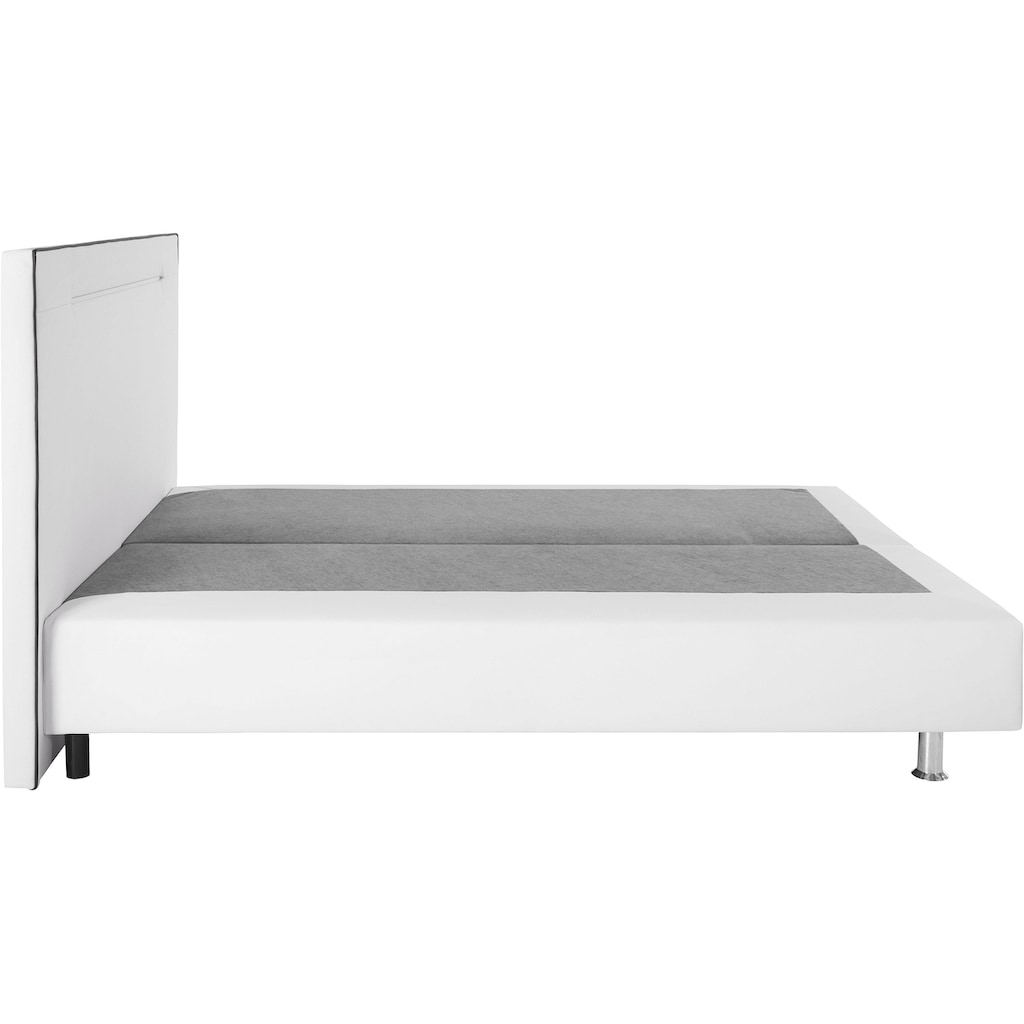 COLLECTION AB Boxspringbett, inkl. LED-Beleuchtung, Topper und Kissen