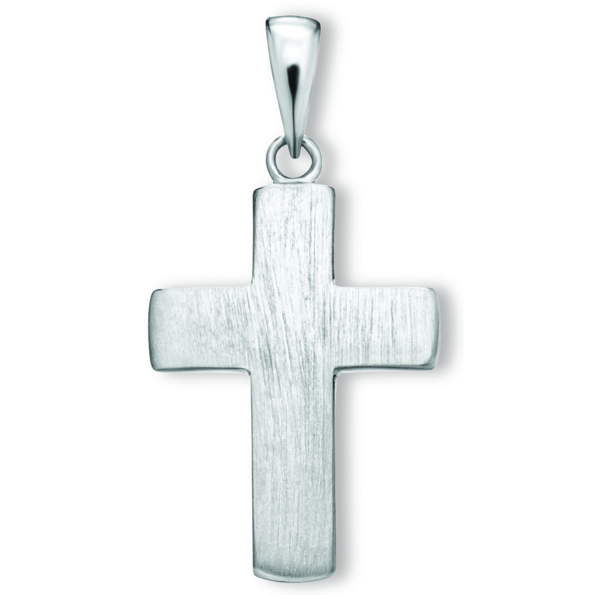 Kette mit Anhänger ONE ELEMENT "Schmuckset - Set mit Halskette Kreuz Anhänger aus 925 Silber", silber, Halsketten, Damen, Silber 925 (Sterlingsilber), Kleines Statement – persönlich, stilvoll, alltagstauglich