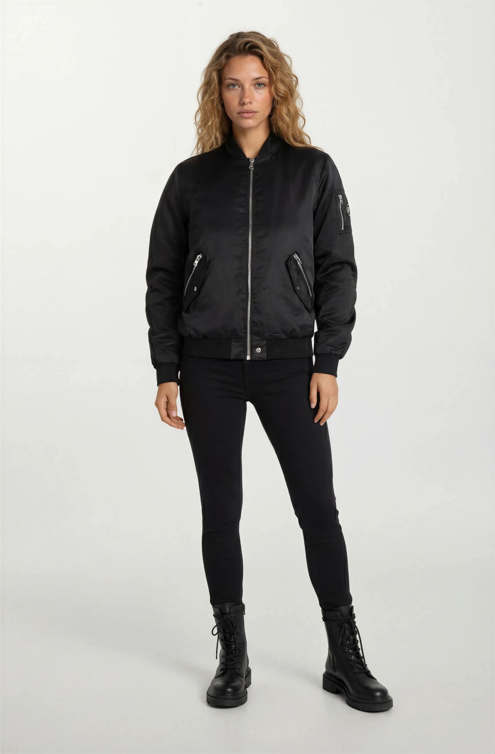 trueprodigy Bomberjacke »Hardi F Bomberjacke mit diversen Reißverschlüssen« ohne Kapuze